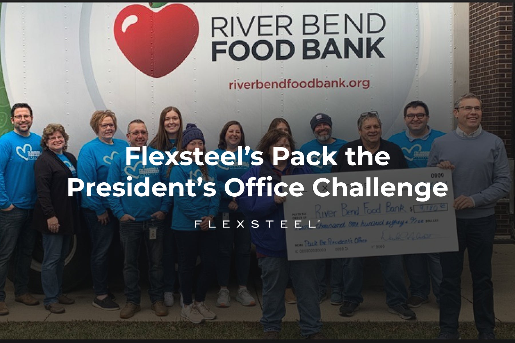 Flexsteel Employees Rally Together, Break Records in Annual Food Drive to Support Local Families
