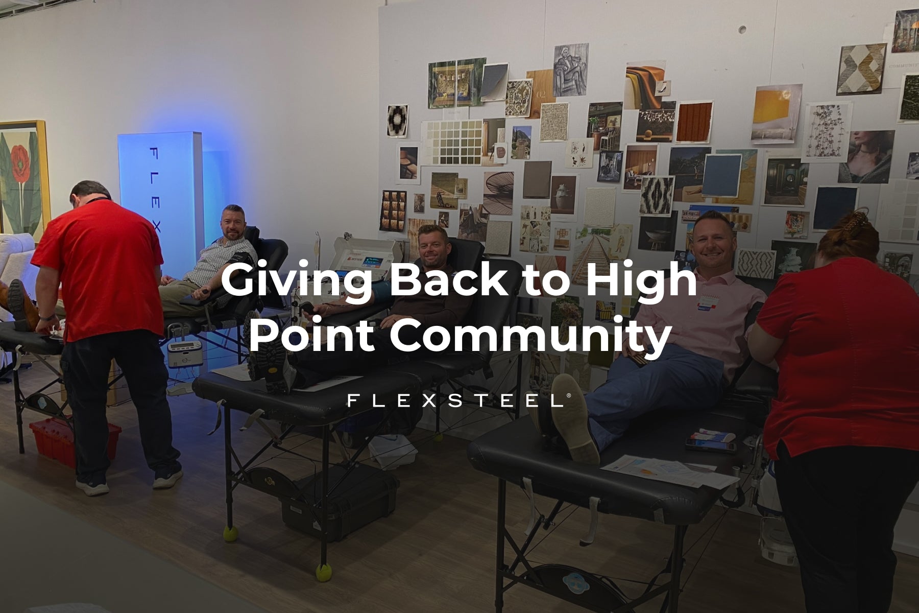 Flexsteel Gives Back to High Point Community at Market