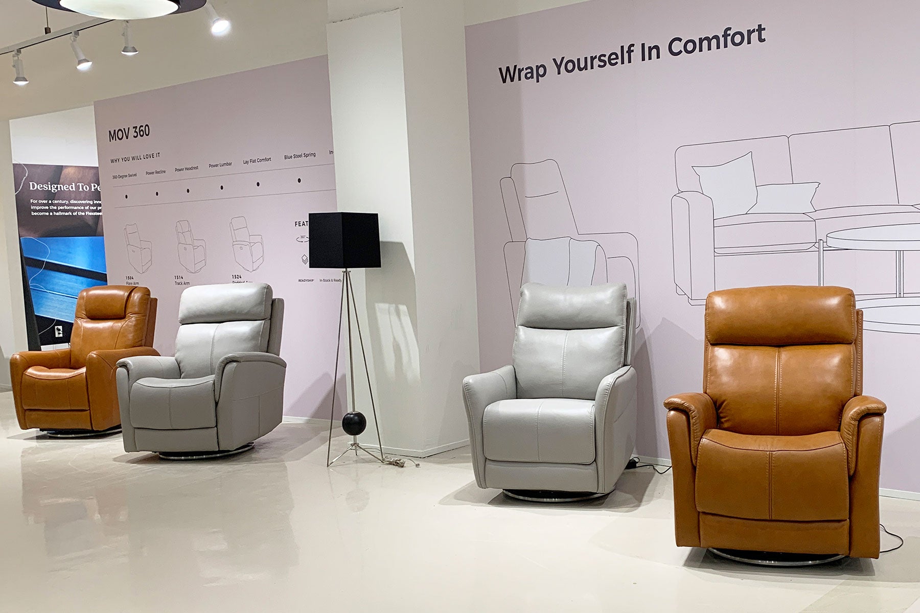 Flexsteel Putting A New Spin On Power Recliners With MOV 360