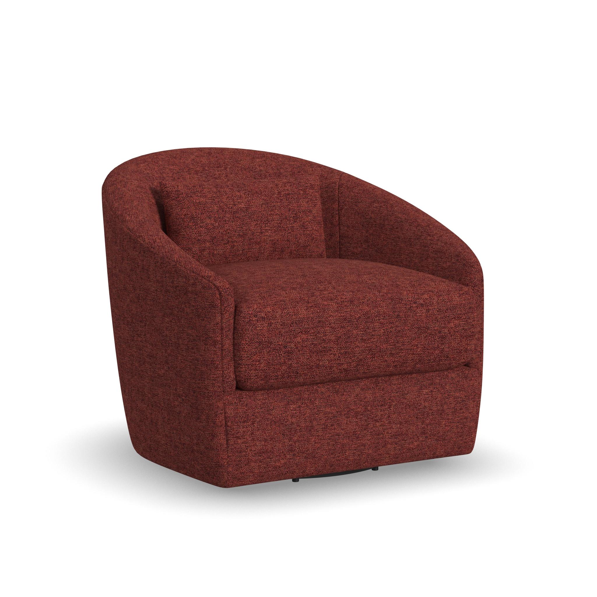 Shelly Fabric Swivel Chair