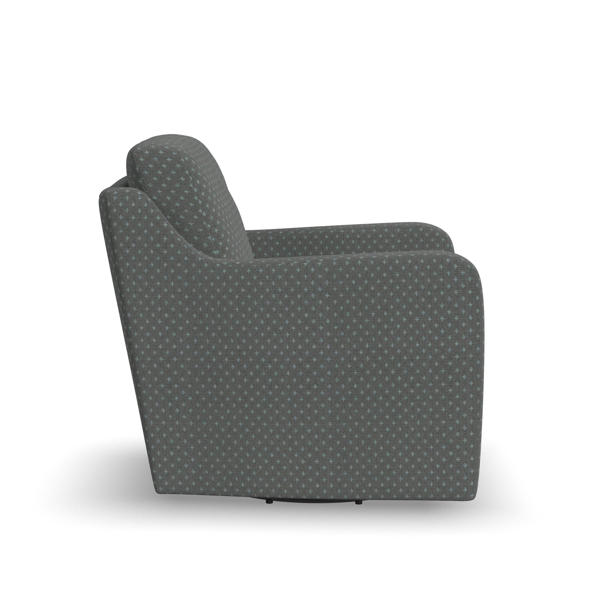 Saber Fabric Swivel Chair