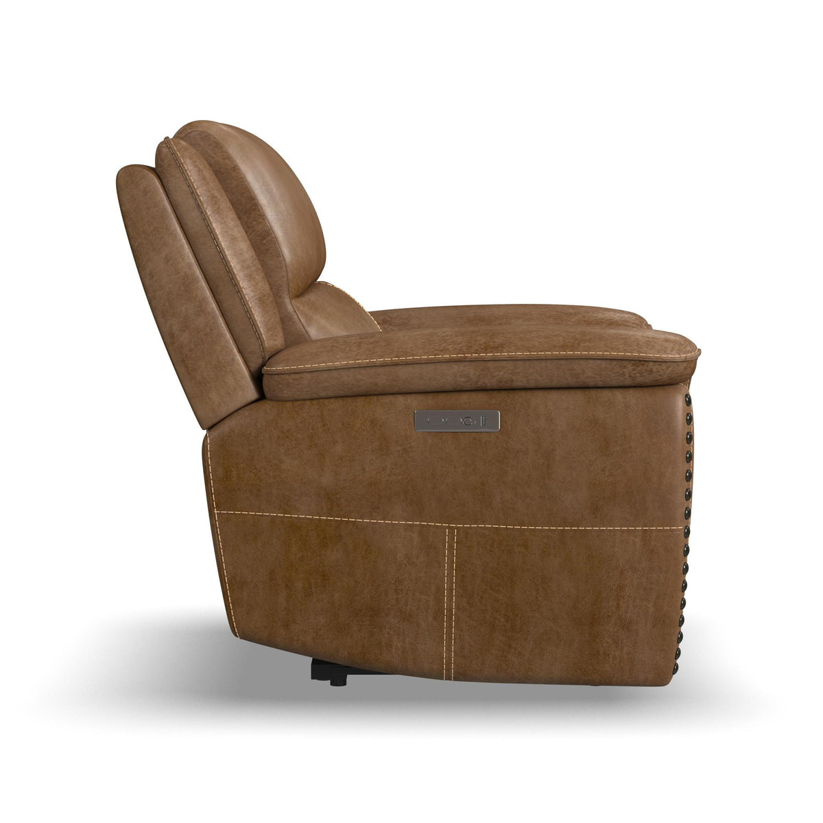 Beau Fabric Power Recliner with Power Headrest