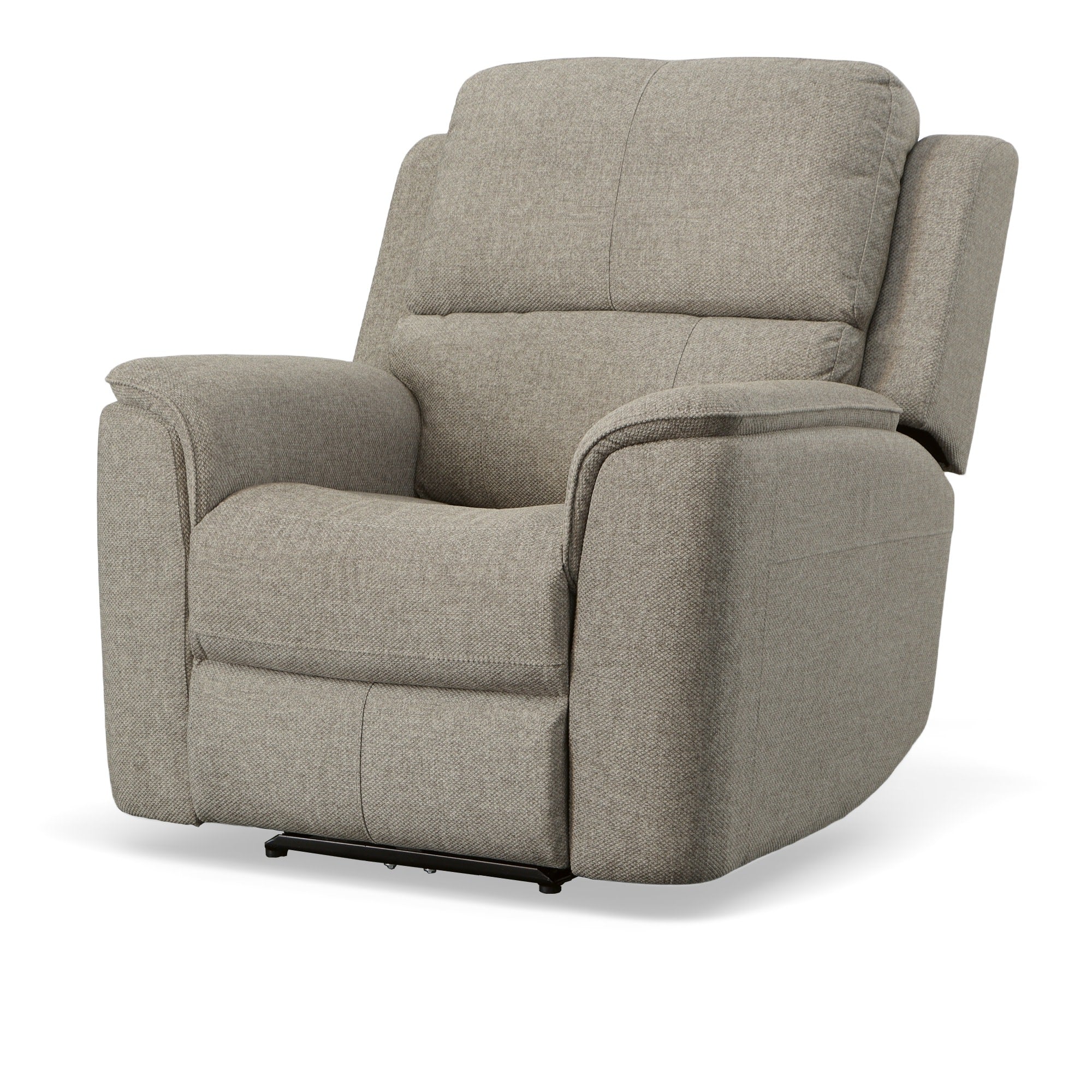 Henry Fabric Power Recliner with Power Headrest & Lumbar