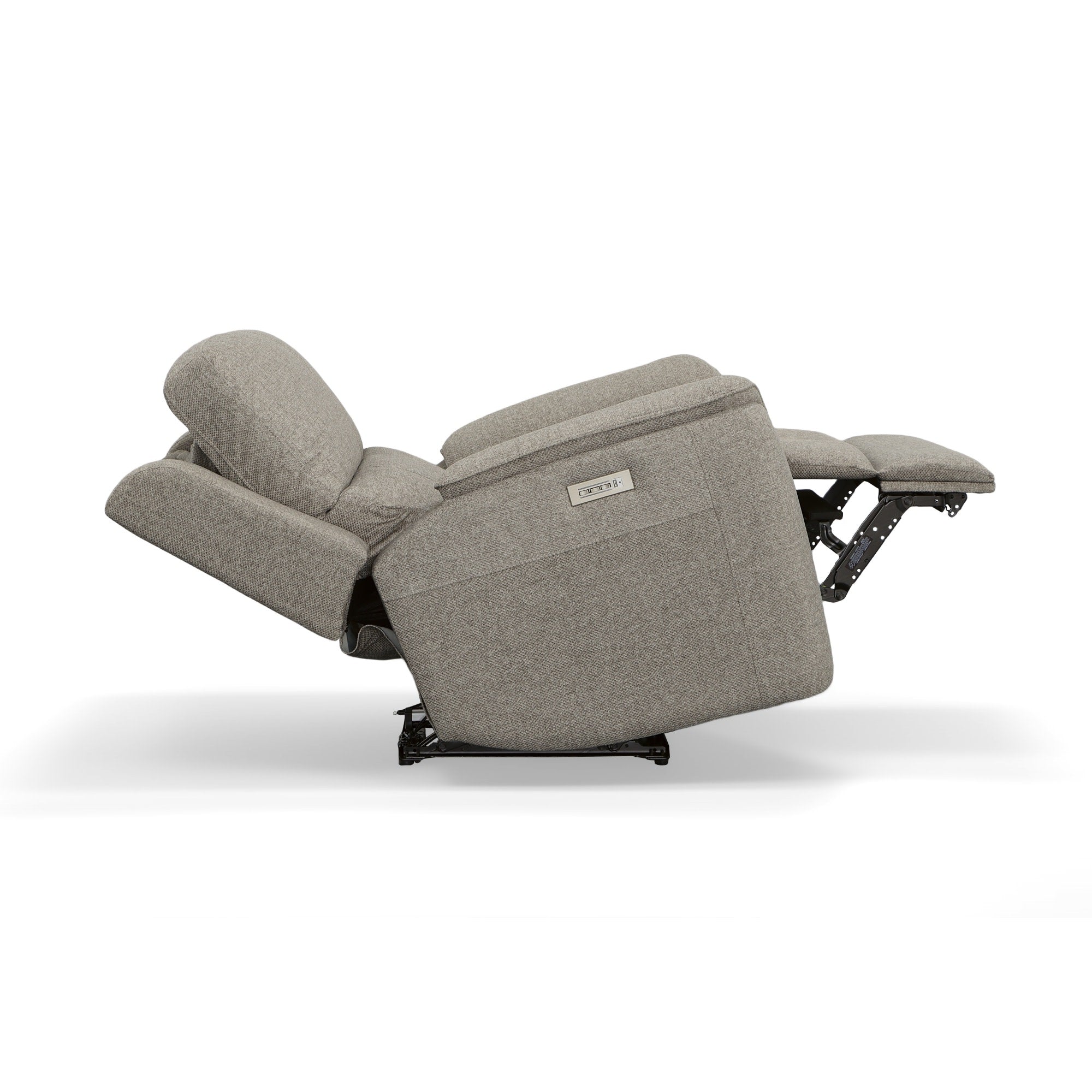 Henry Fabric Power Recliner with Power Headrest & Lumbar