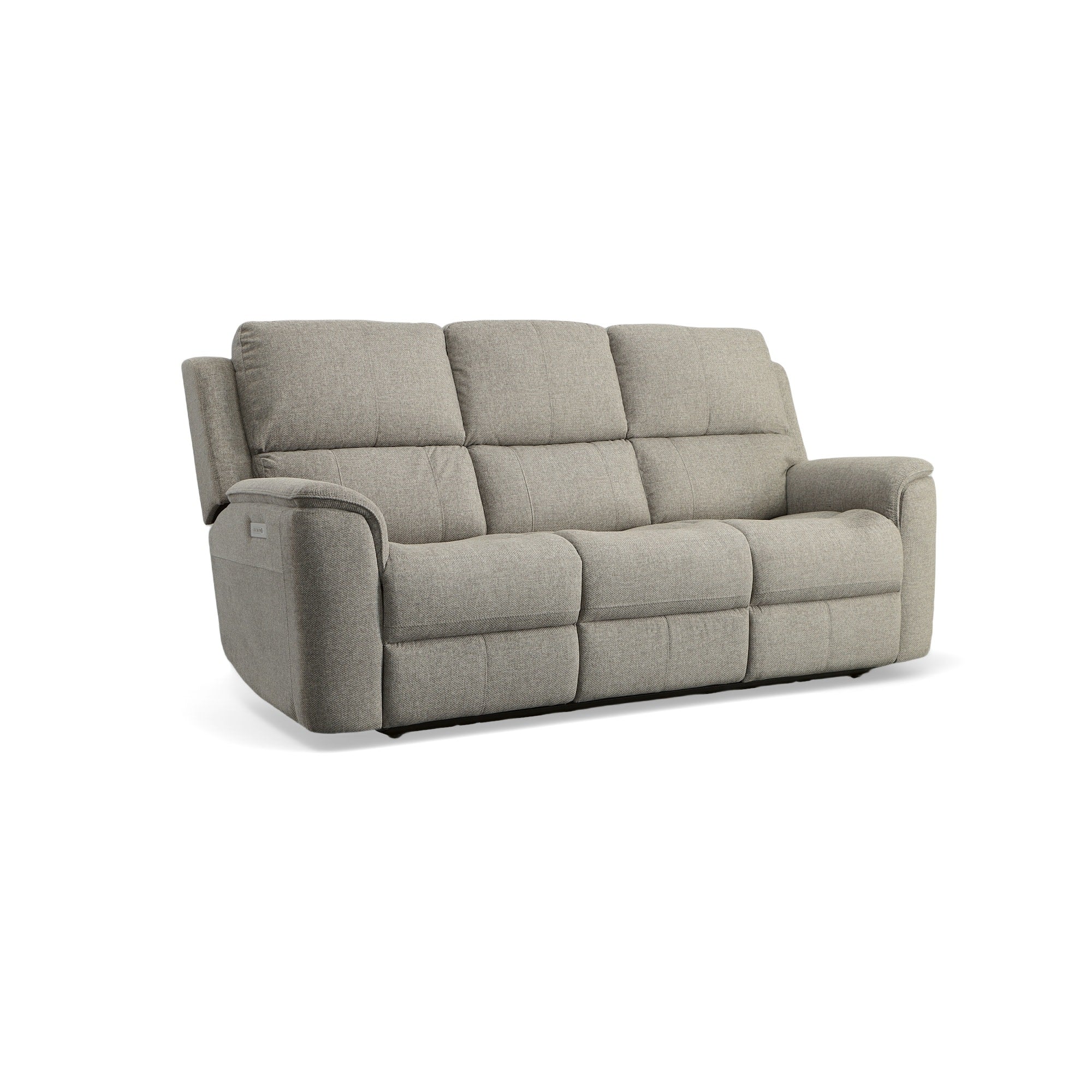 Henry Fabric Power Reclining Sofa with Power Headrests & Lumbar