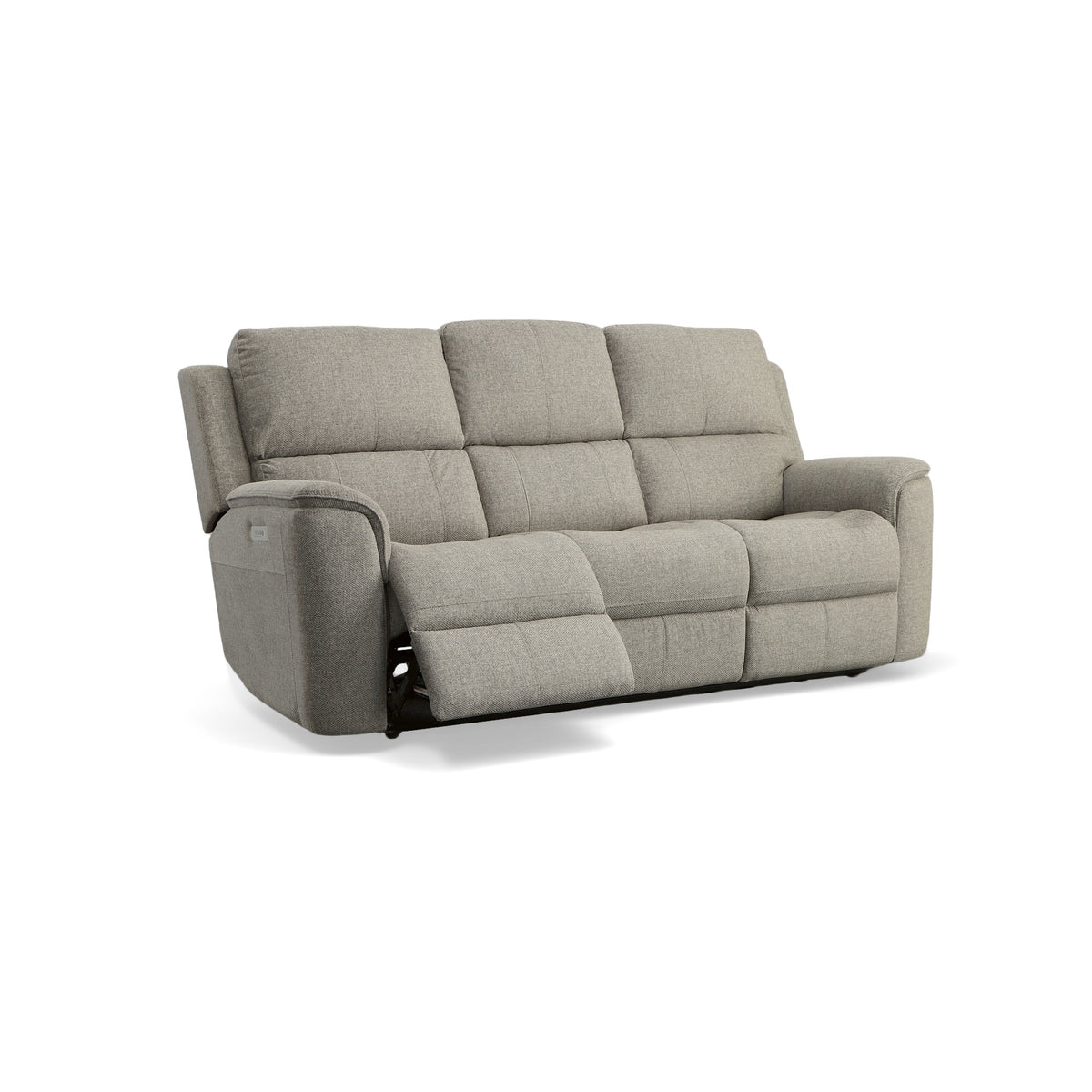 Henry Fabric Power Reclining Sofa with Power Headrests & Lumbar
