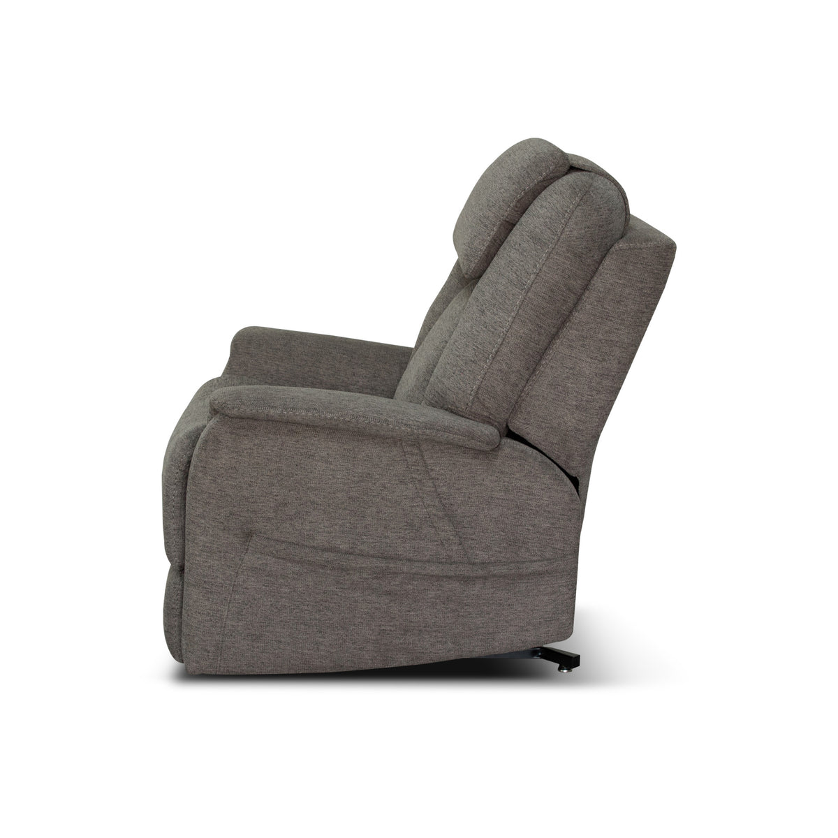 Zecliner Model 3+ Petite Fabric Power Rocking Sleep Chair with Power Headrest, Lumbar, Heat & Massage