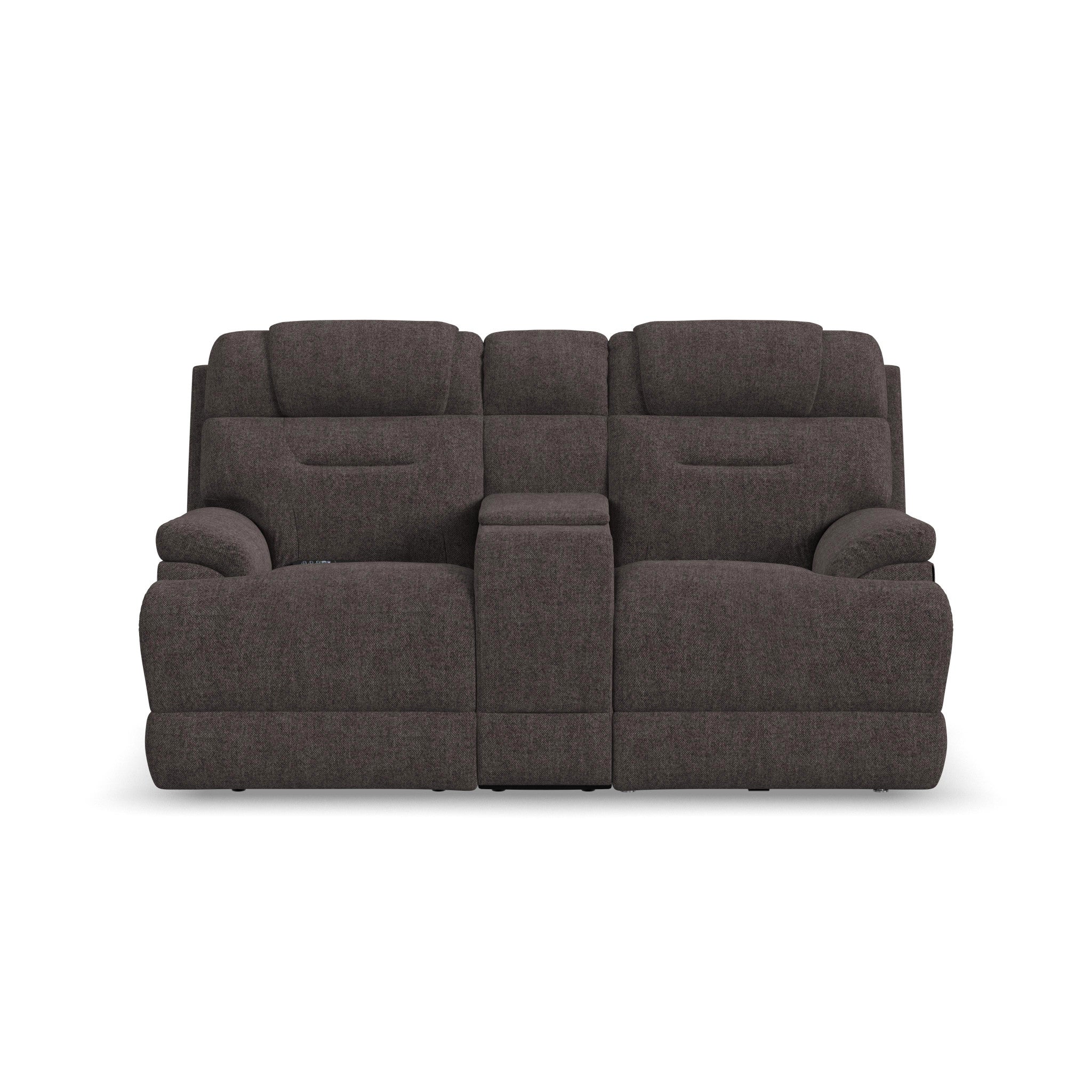 Zecliner Modular Power Sleep Modular Sectional with Power Headrest, Lumbar, Heat, & Massage