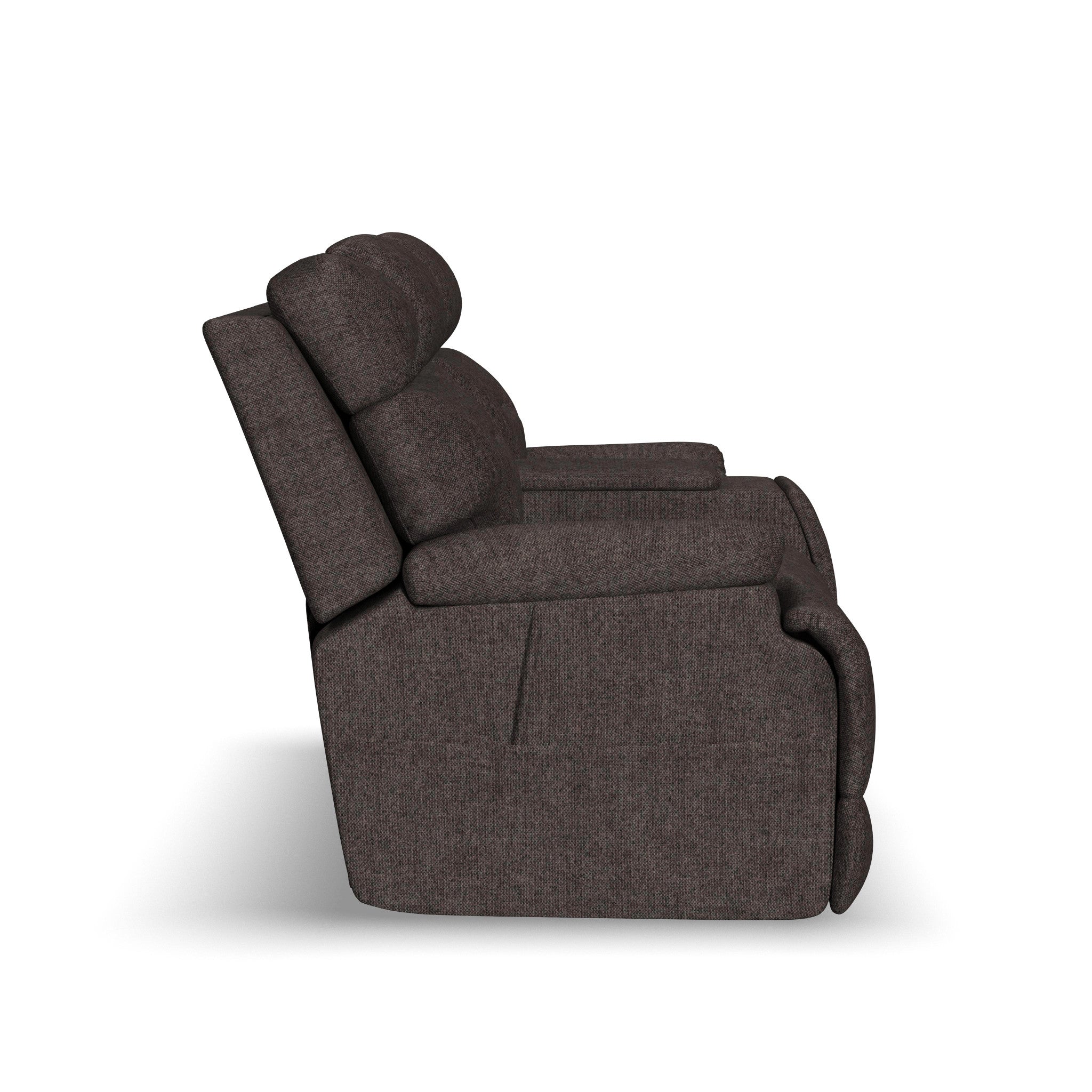 Zecliner Modular Power Sleep Modular Sectional with Power Headrest, Lumbar, Heat, & Massage