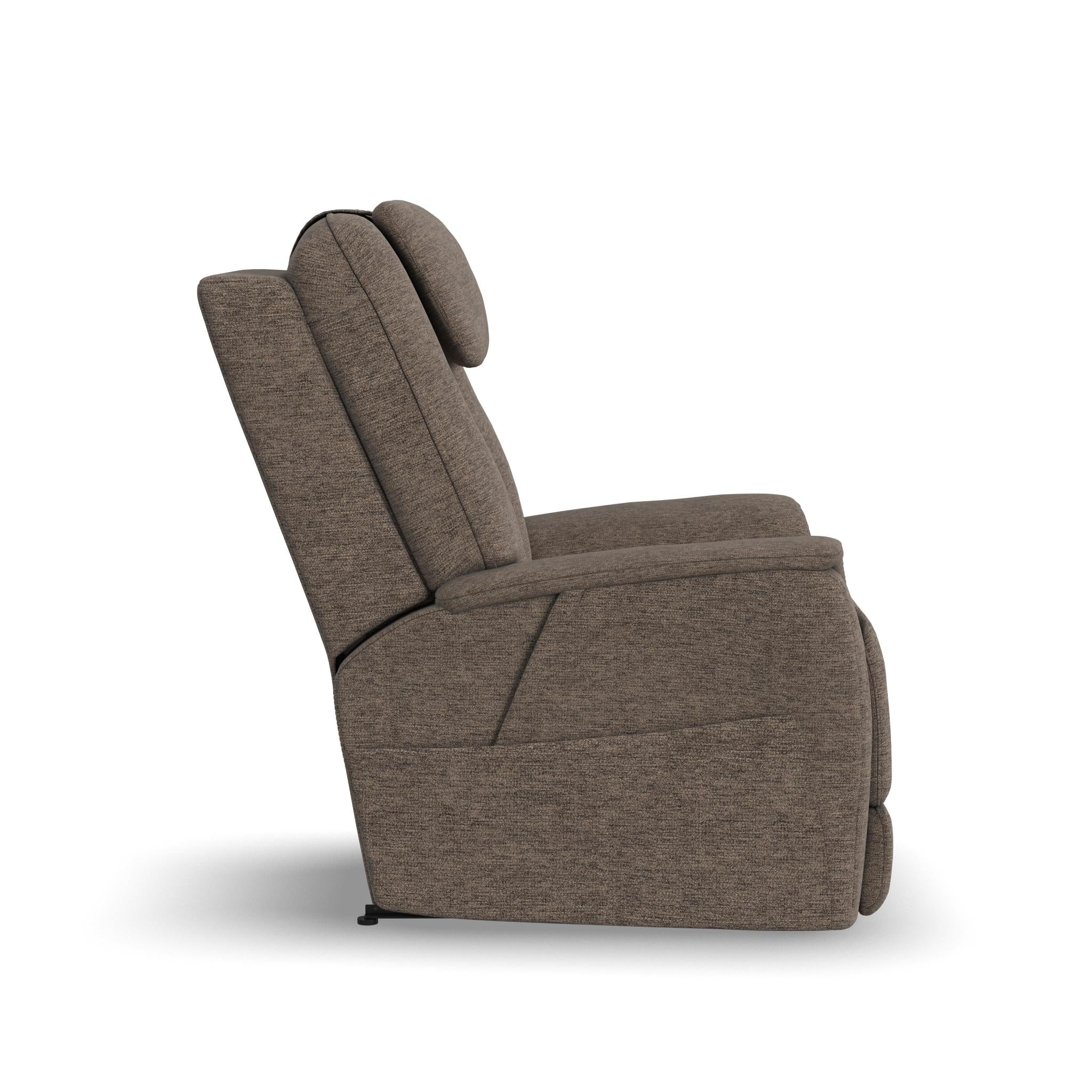 Zecliner Model 3+ Fabric Power Lift Recliner with Power Headrest, Lumbar, Heat & Massage