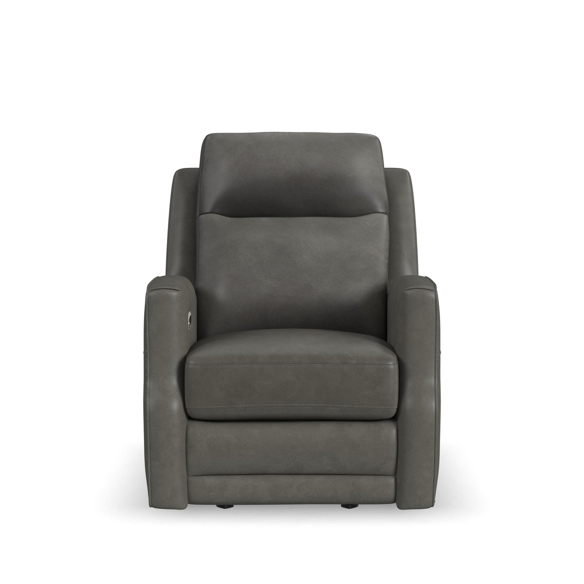 Maxwell Leather Power Gliding Recliner with Power Headrest and Lumbar