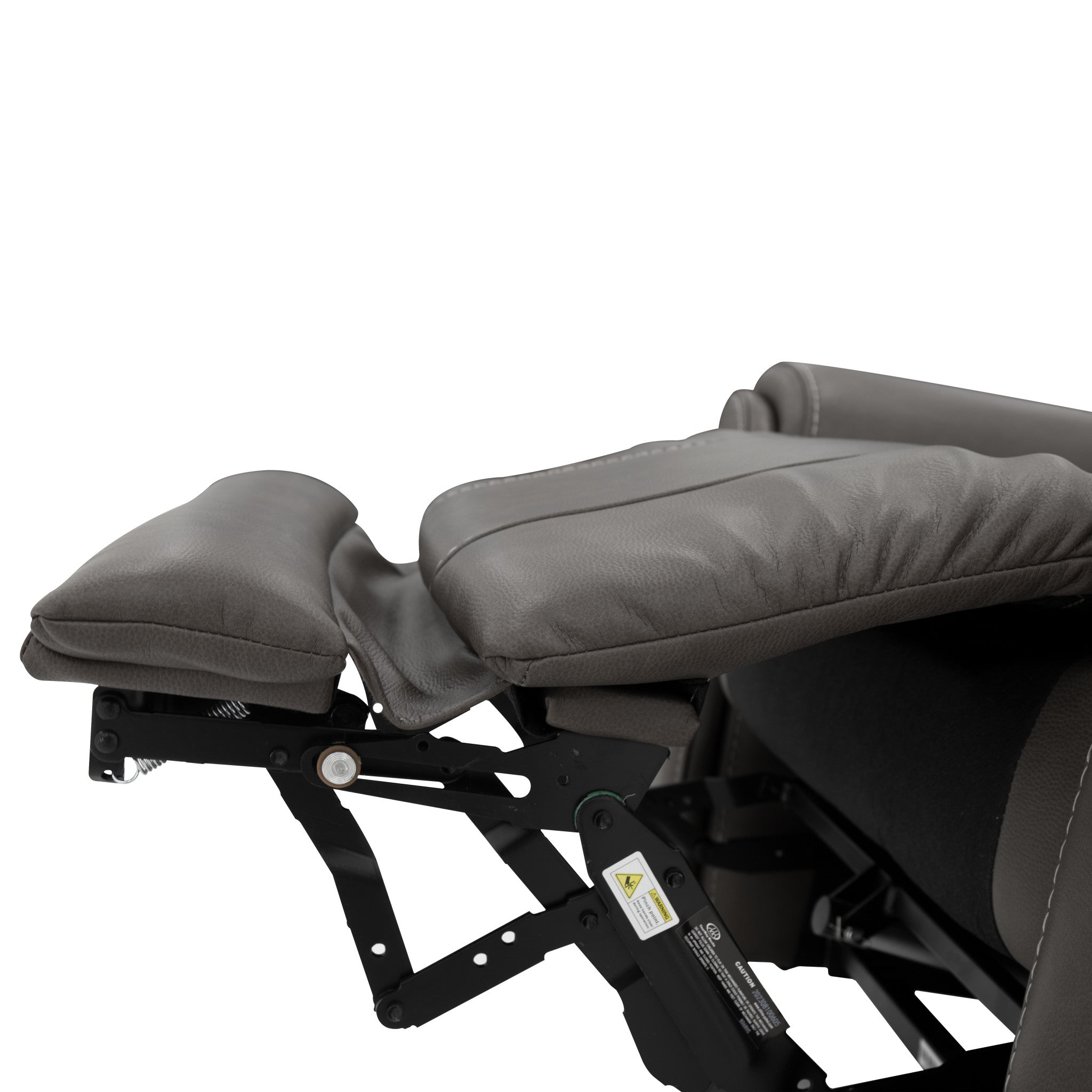 Carter Fabric Power Rocking Recliner with Power Headrest, Lumbar, Heat & Massage
