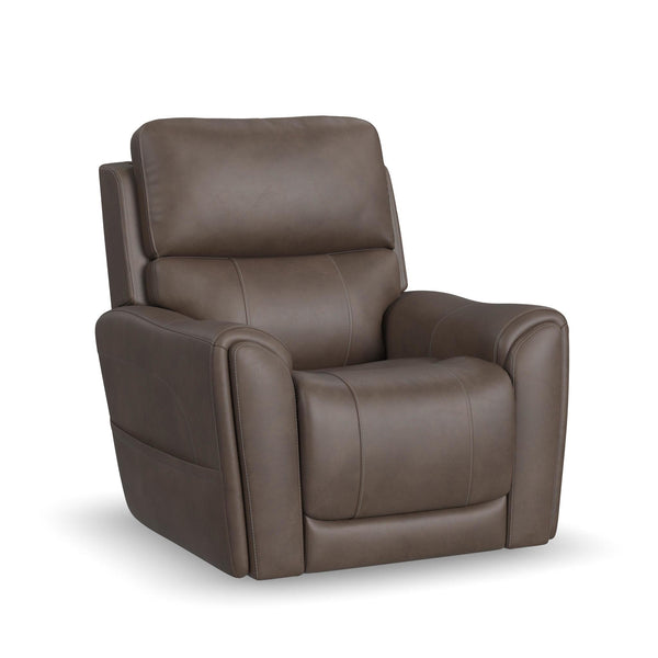 Carter Fabric Power Lift Recliner with Power Headrest, Lumbar, Heat & Massage