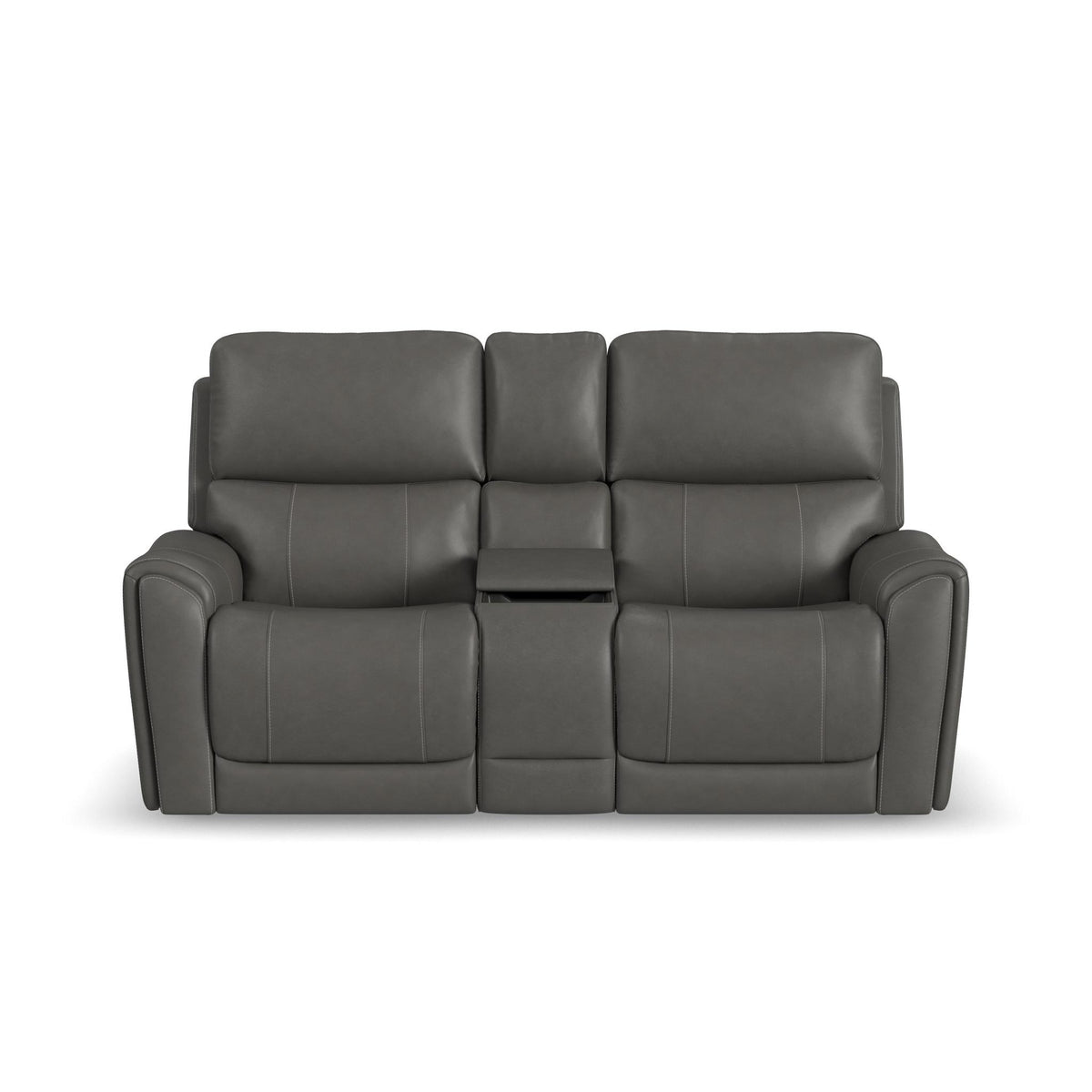 Carter Fabric Power Reclining Loveseat with Console & Power Headrests & Lumbar