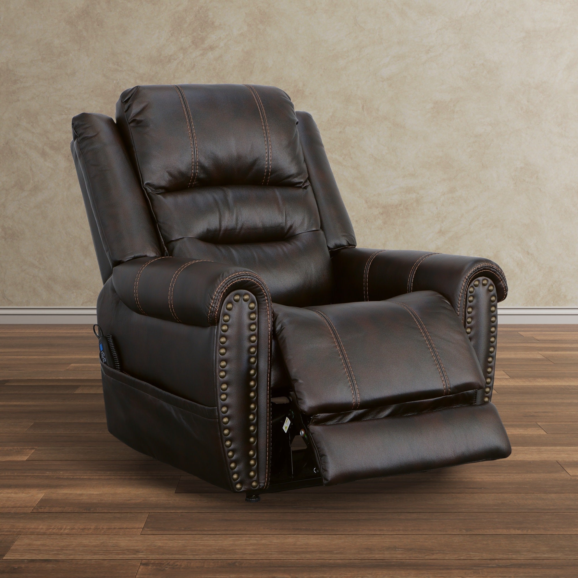 Oscar Fabric Power Lift Recliner with Right-Hand Control & Power Headrest