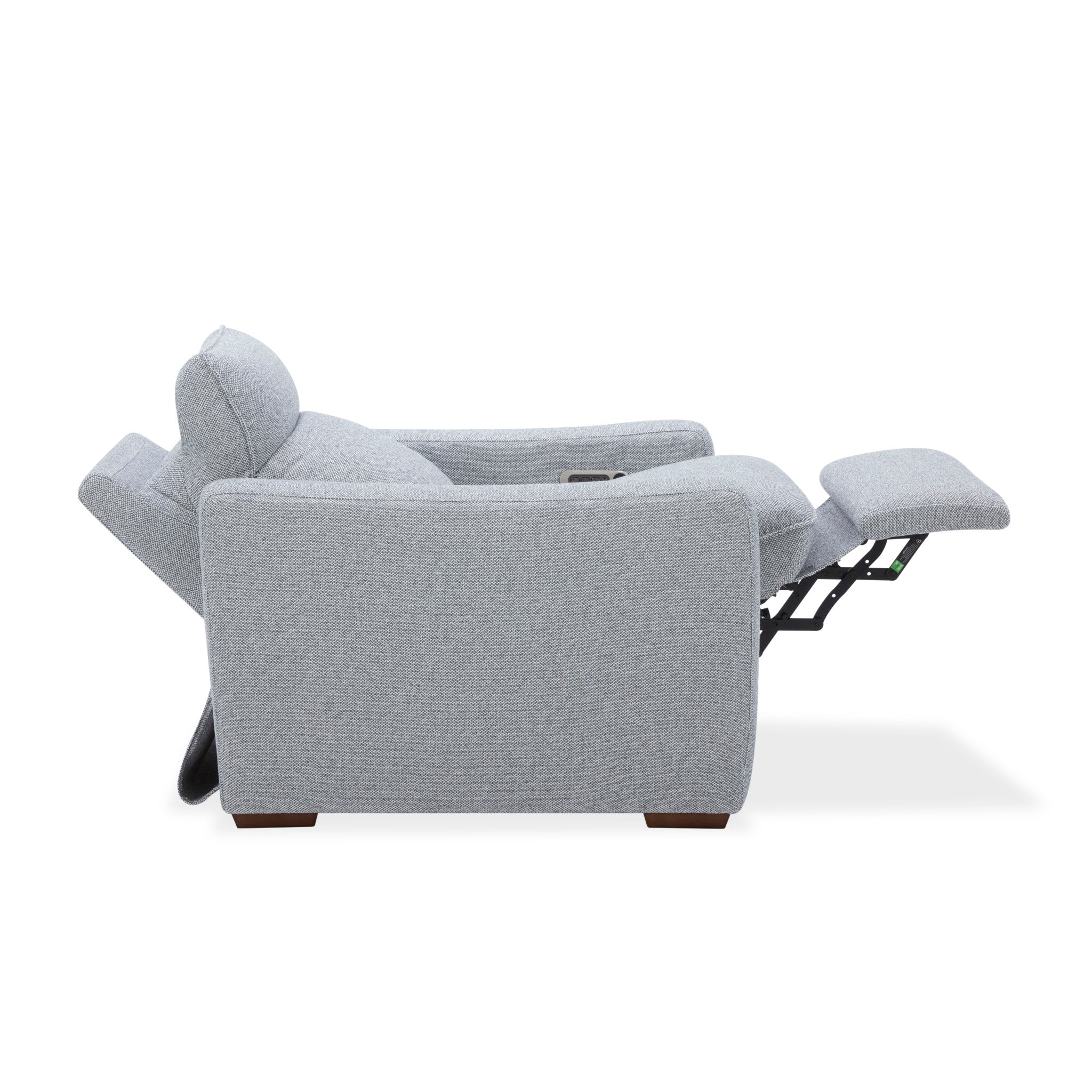 Ava Fabric Power Recliner with Power Headrest & Lumbar
