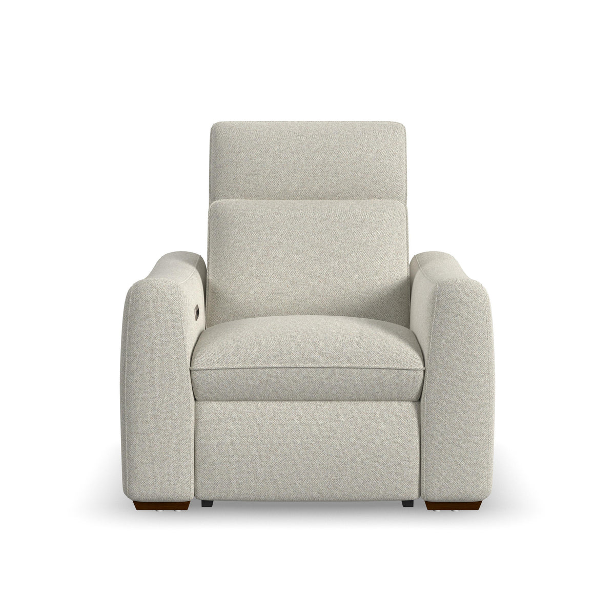 Ava Fabric Power Recliner with Power Headrest & Lumbar