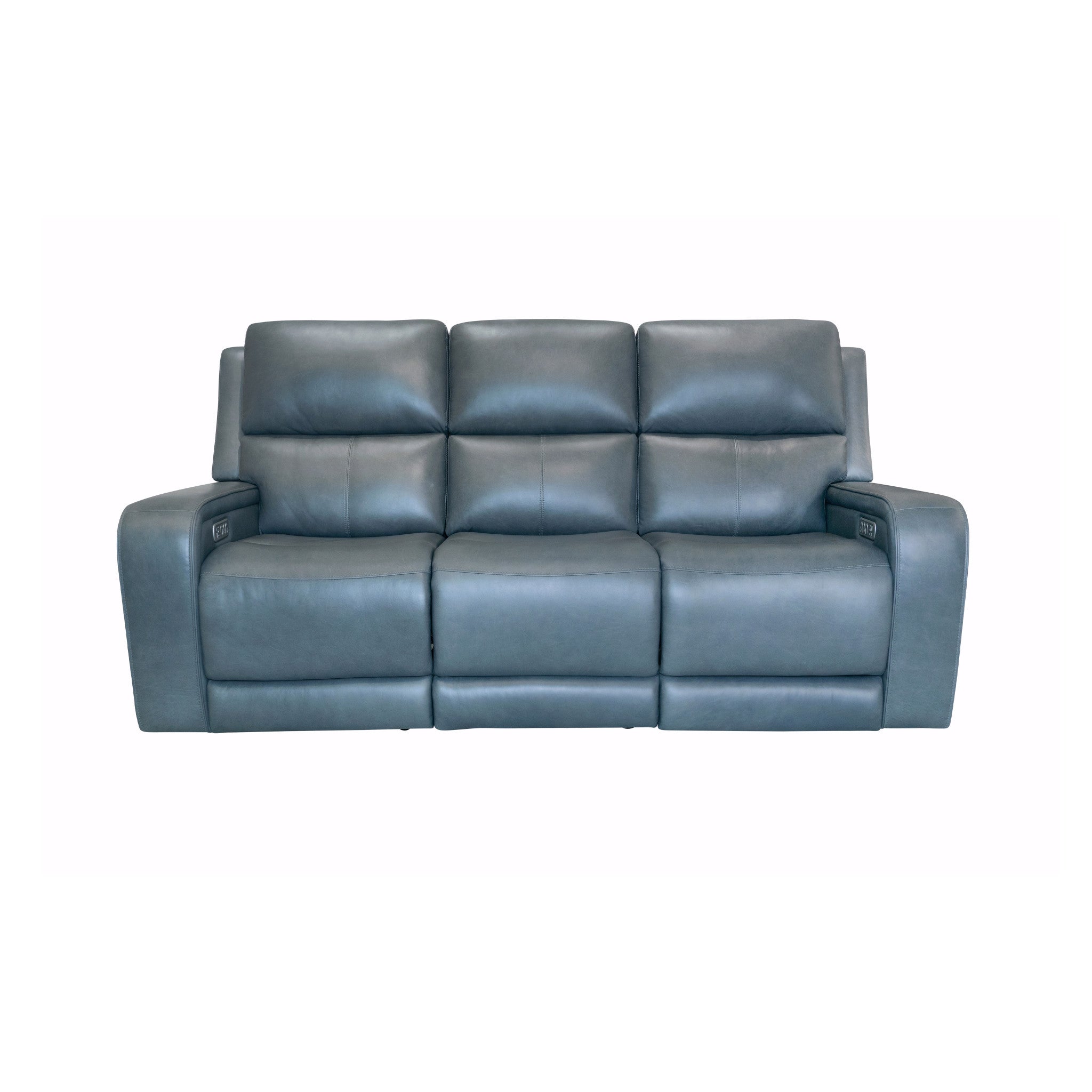 Oasis Leather Power Reclining Sofa with Power Headrests, Lumbar, Heat & Massage