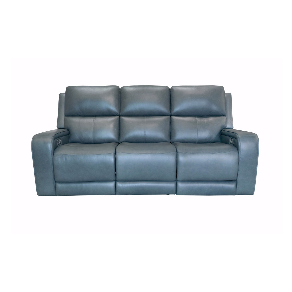 Oasis Leather Power Reclining Sofa with Power Headrests, Lumbar, Heat & Massage