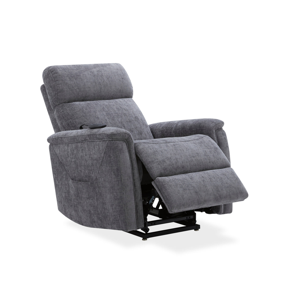 Luma Fabric Power Lift Recliner with Power Headrest, Lumbar, Heat & Massage