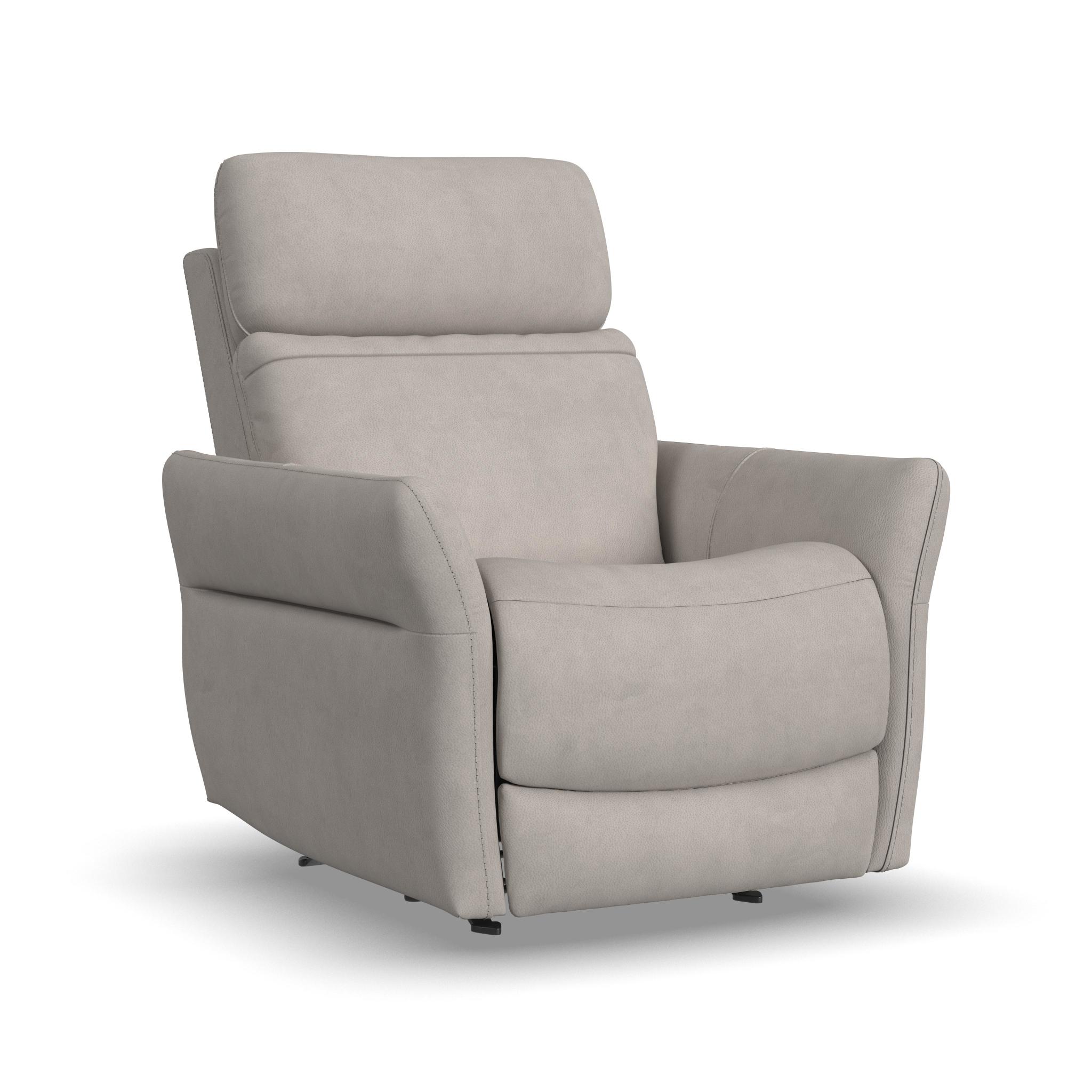Artemis Fabric Power Rocking Recliner with Power Headrest, Lumbar, Heat & Massage