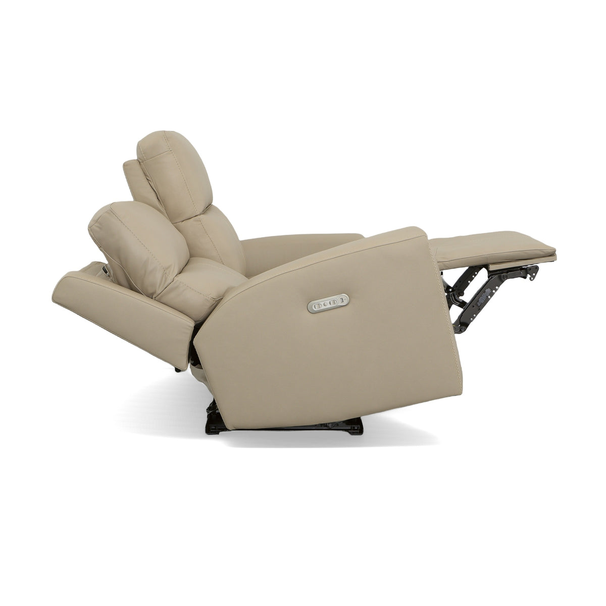 Jarvis Leather Power Reclining Loveseat with Power Headrests
