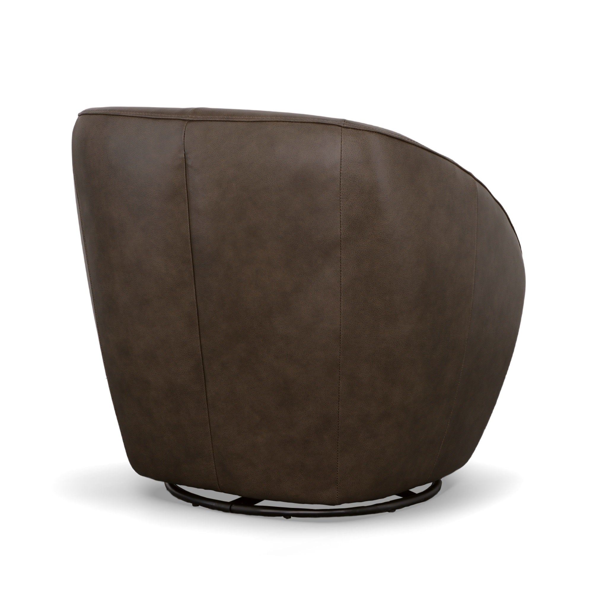 Wade Leather Swivel Chair