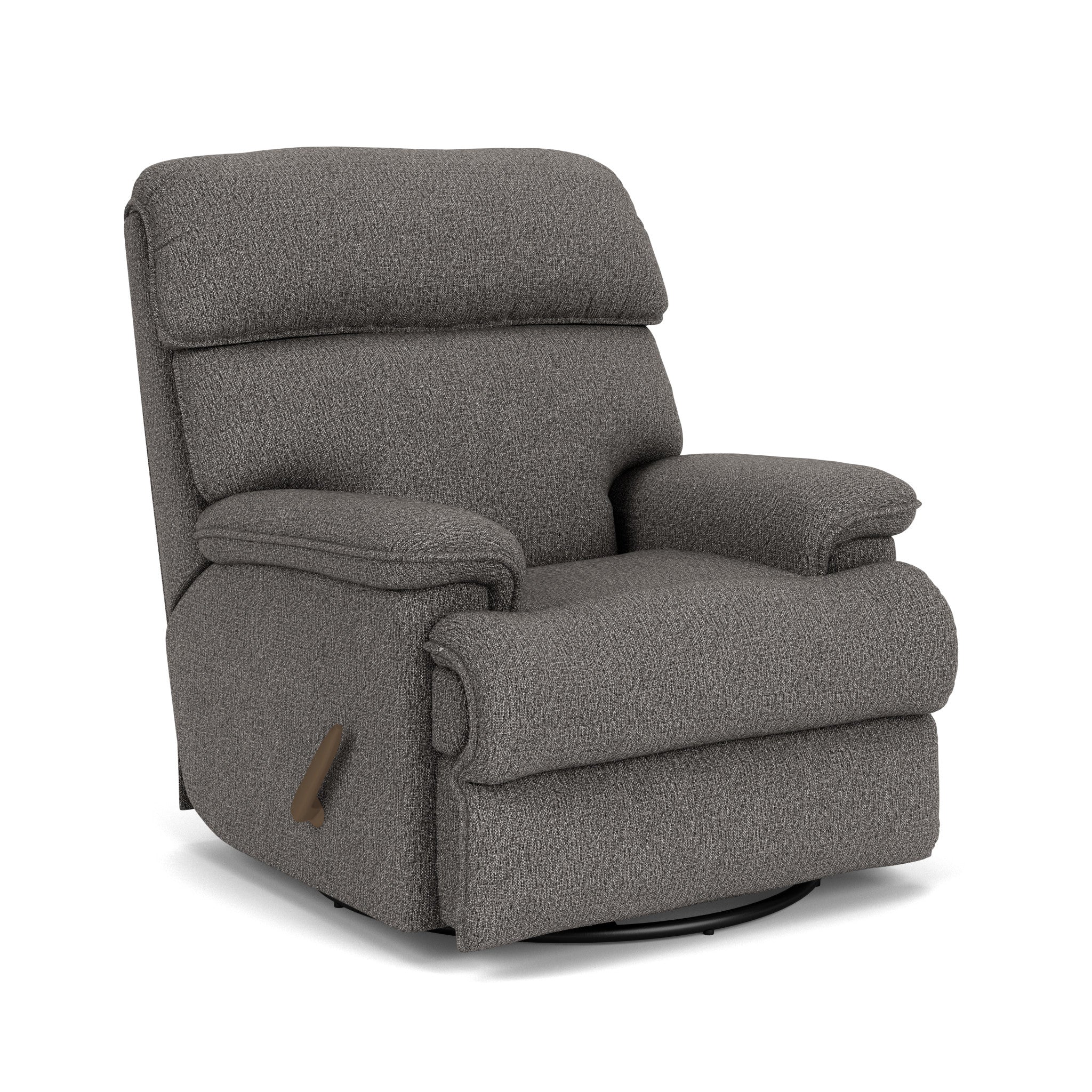 Geneva Fabric Swivel Gliding Recliner