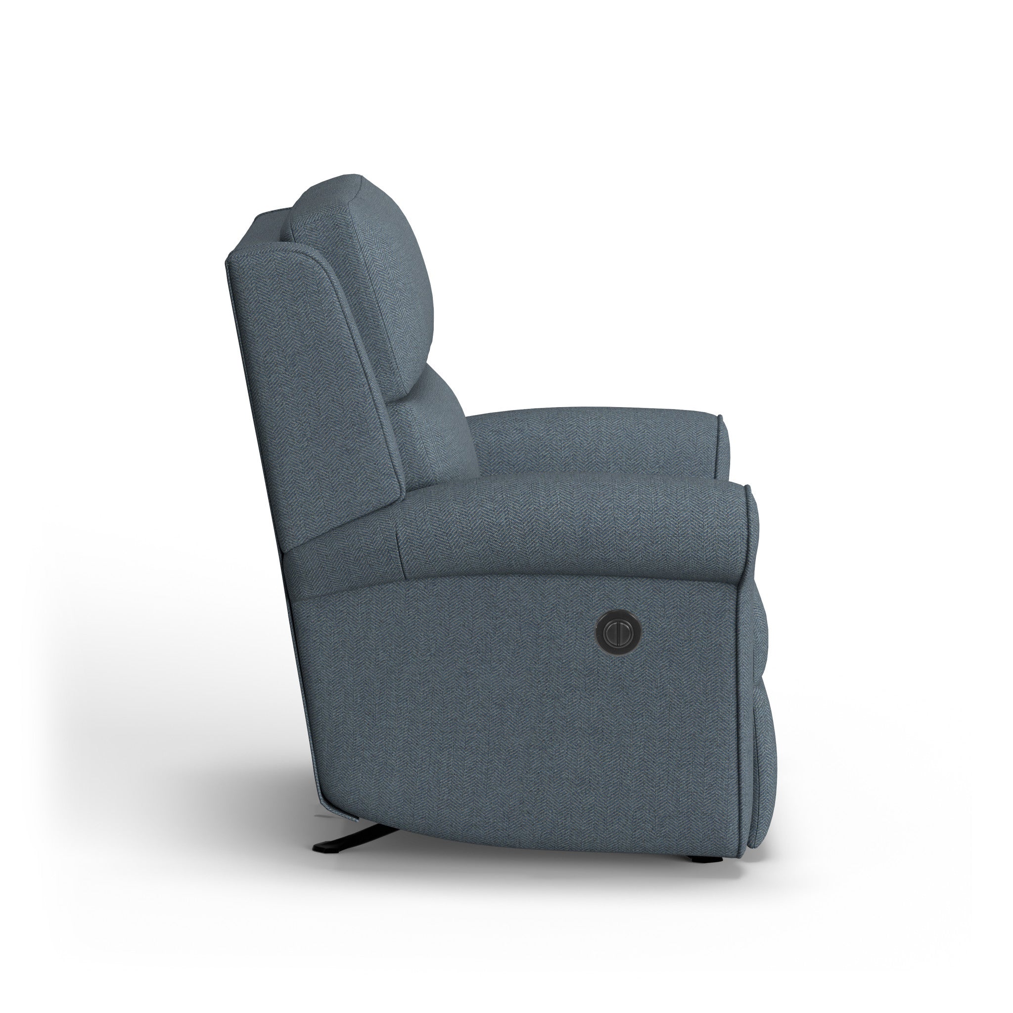Belle Fabric Power Rocking Recliner