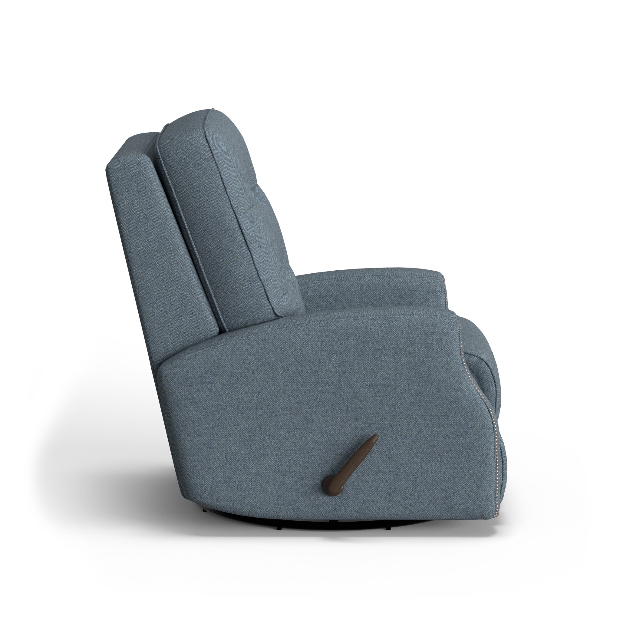 Devon Fabric Swivel Gliding Recliner