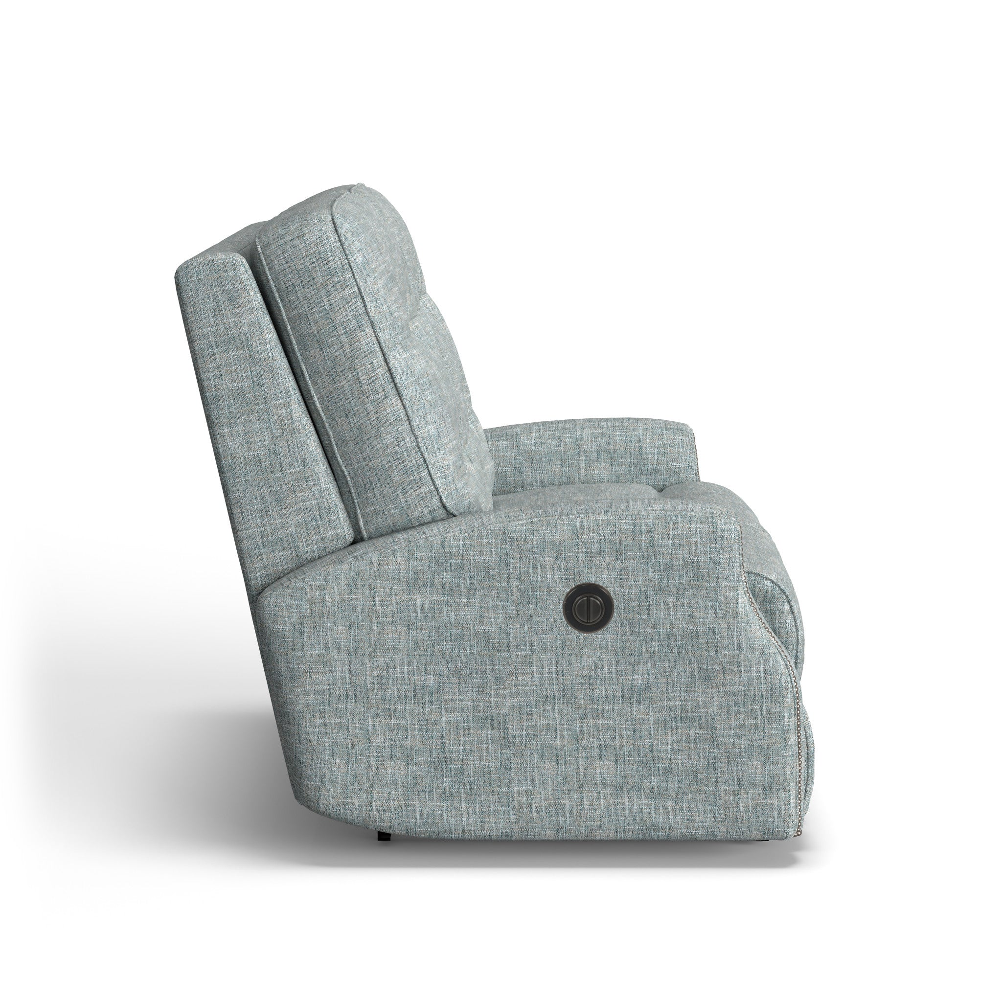 Devon Fabric Power Reclining Loveseat