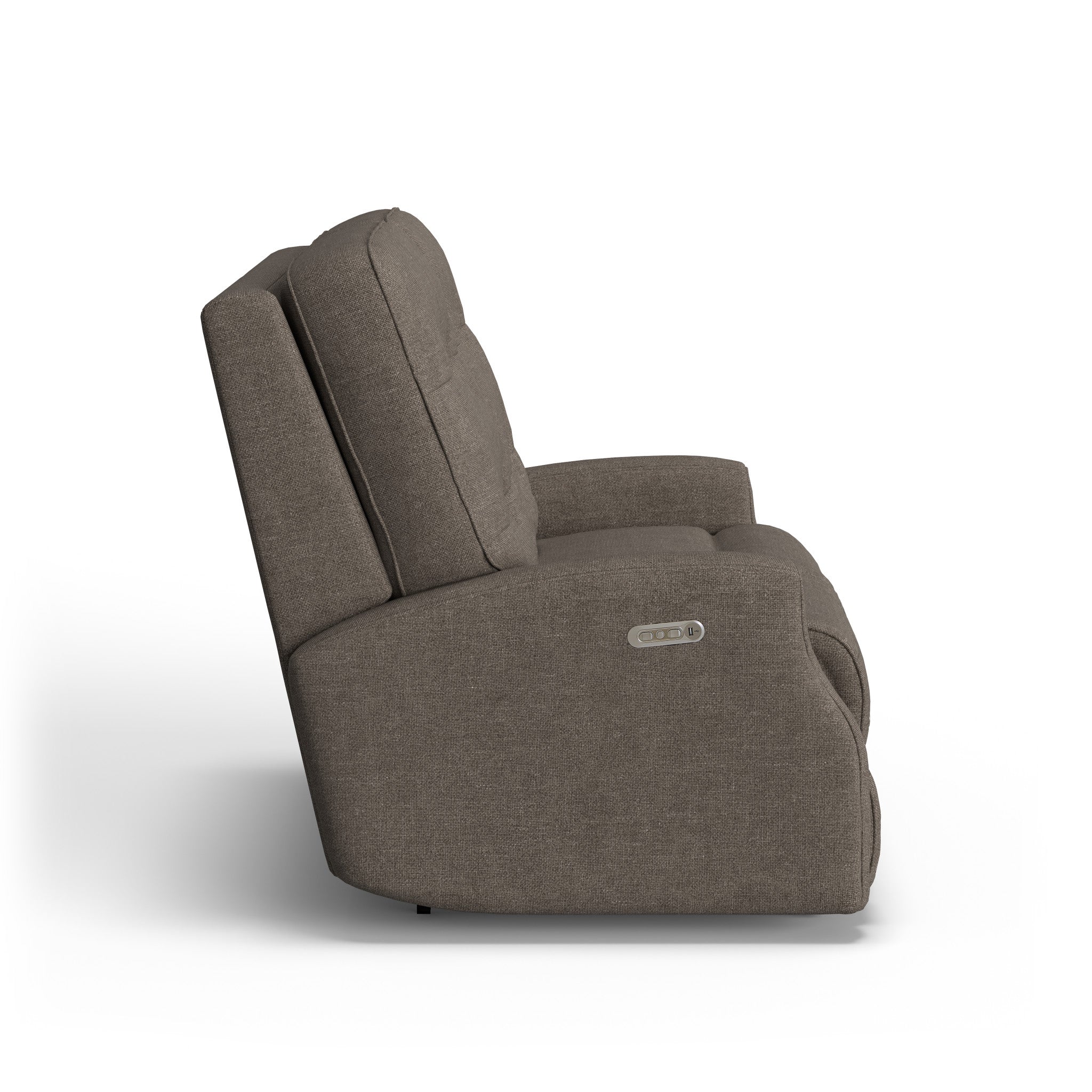 Devon Fabric Power Reclining Loveseat with Power Headrests