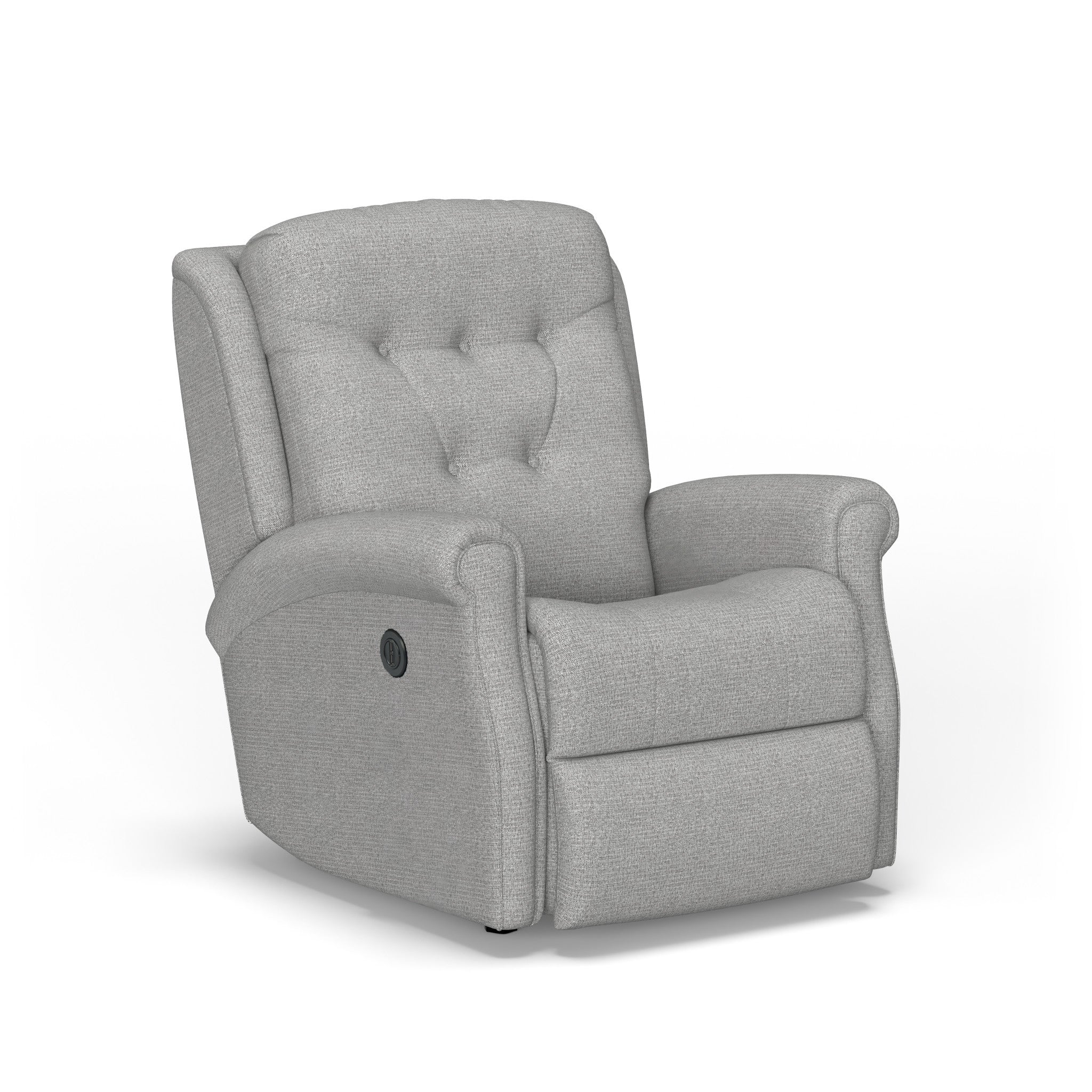 Minnie Fabric Power Rocking Recliner