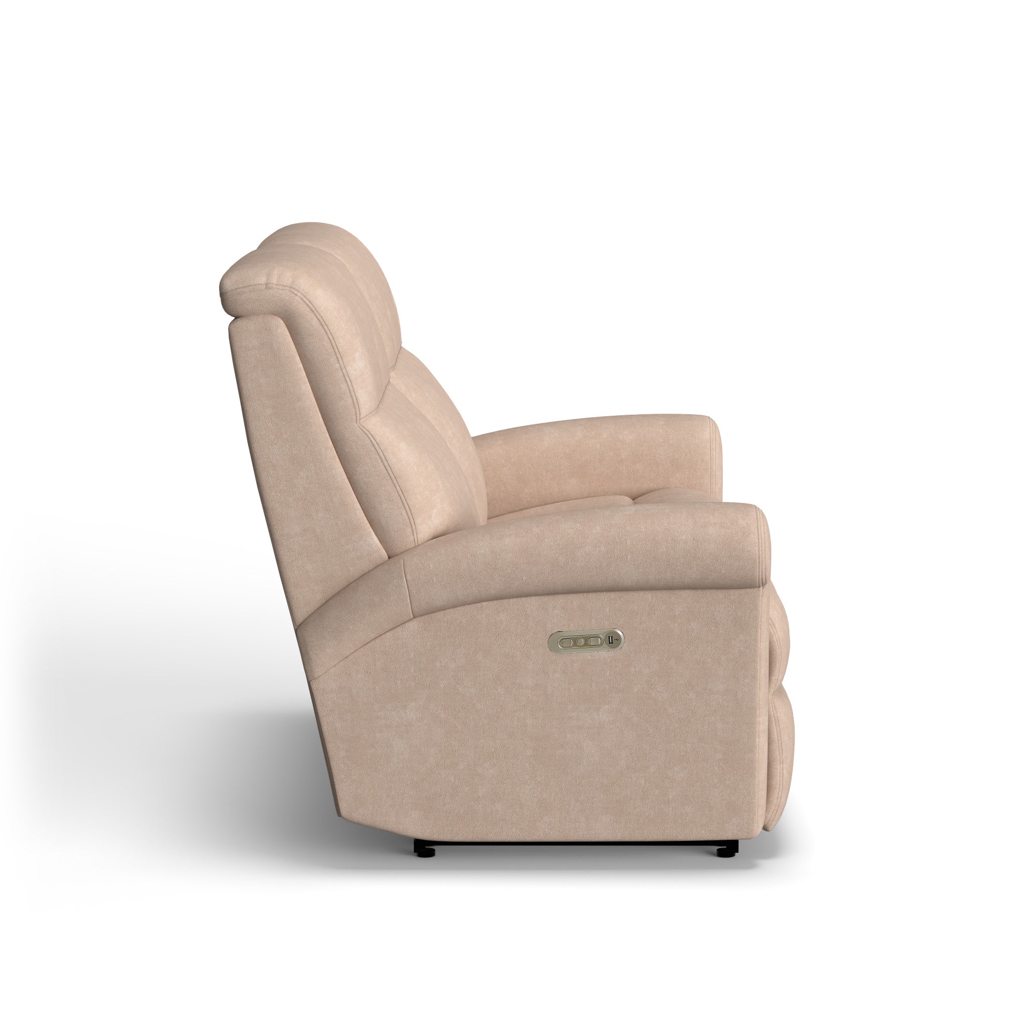 Davis Fabric Power Reclining Loveseat with Power Headrests
