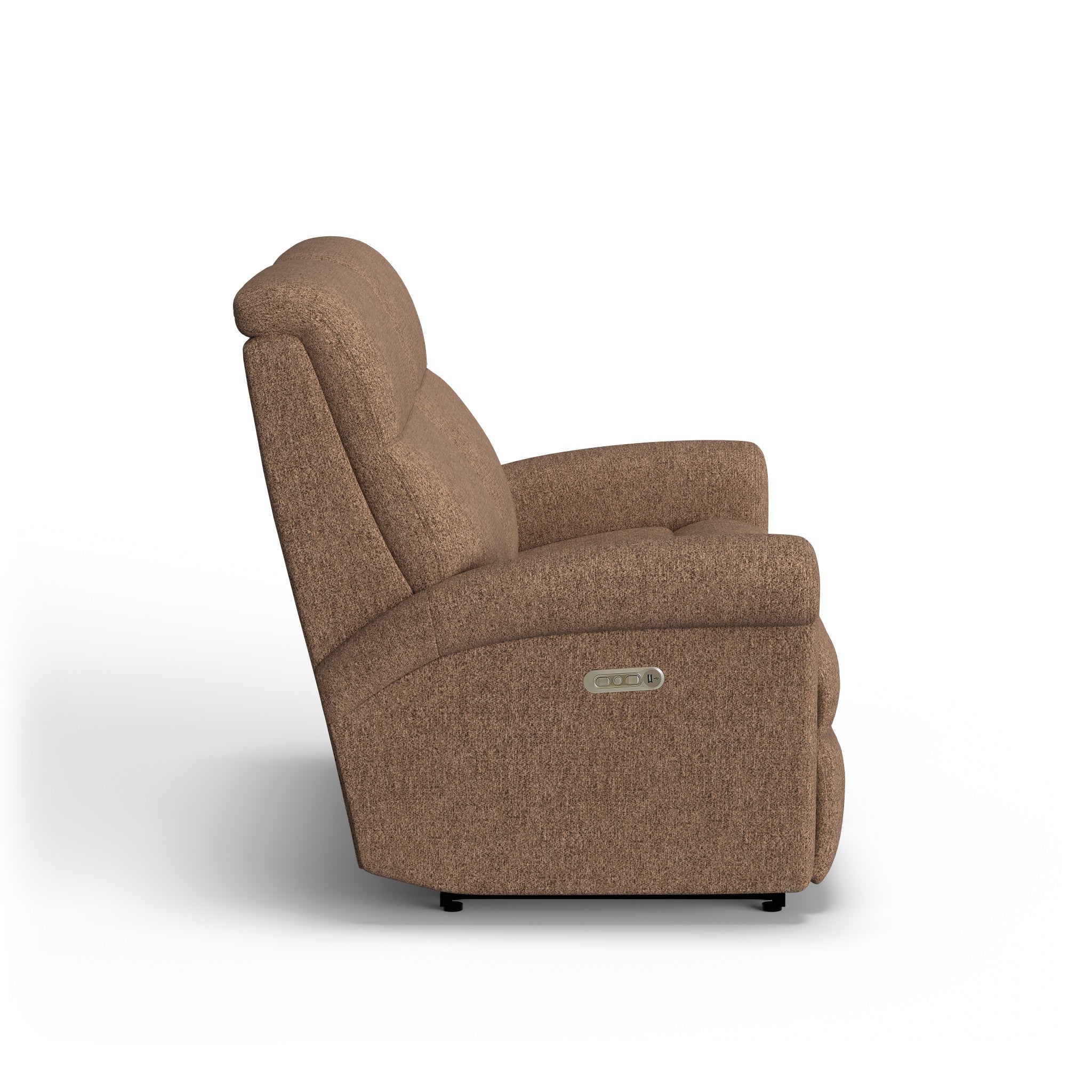 Davis Fabric Power Reclining Loveseat with Power Headrests