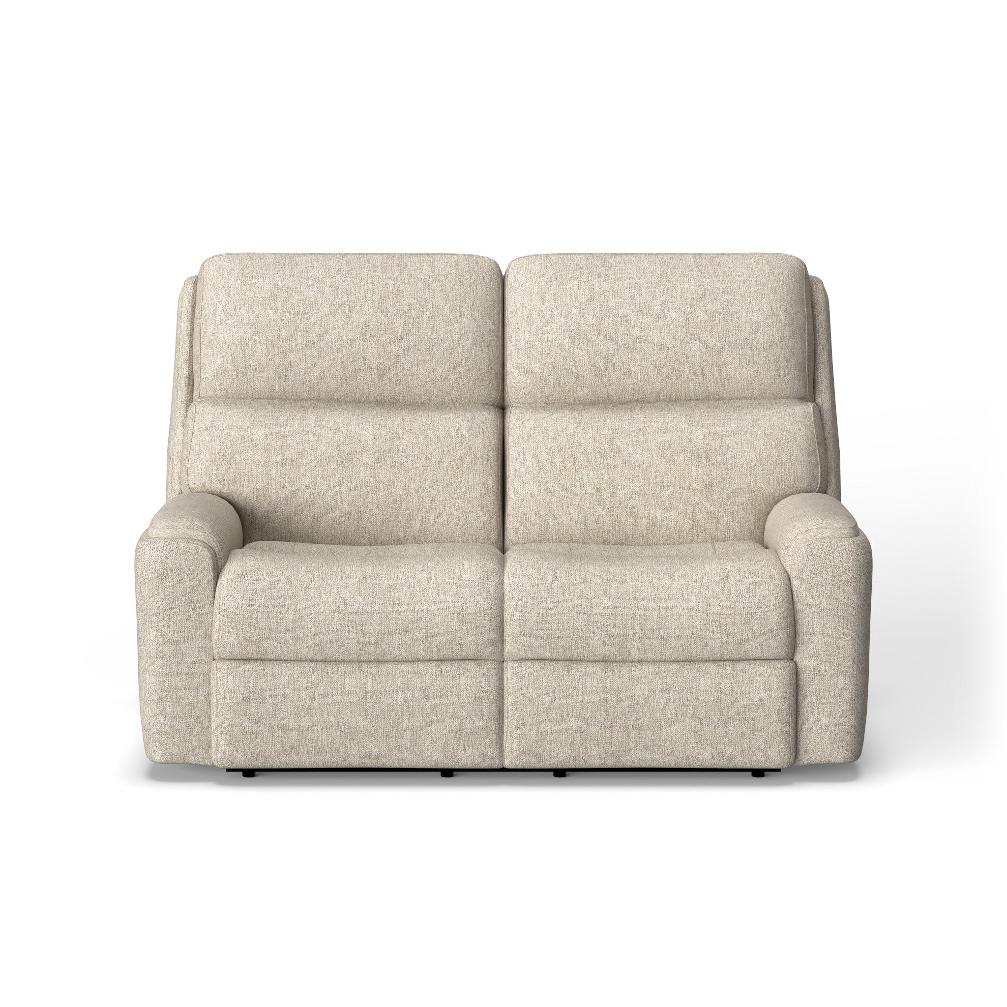 Rio Fabric Power Reclining Loveseat with Power Headrests
