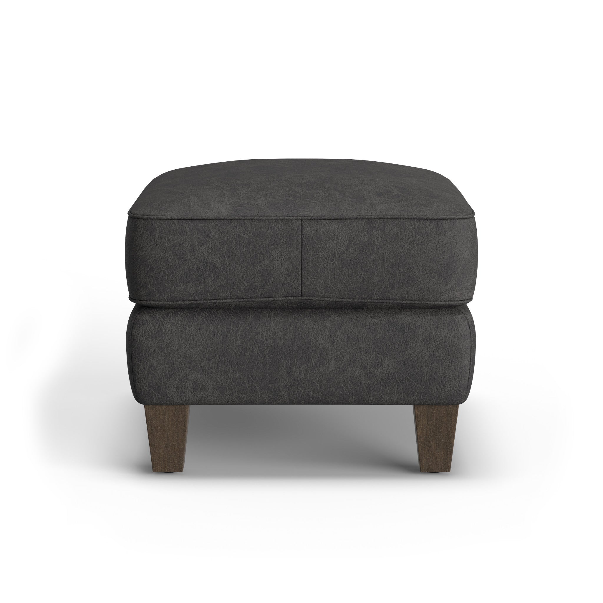 Finley Leather Ottoman