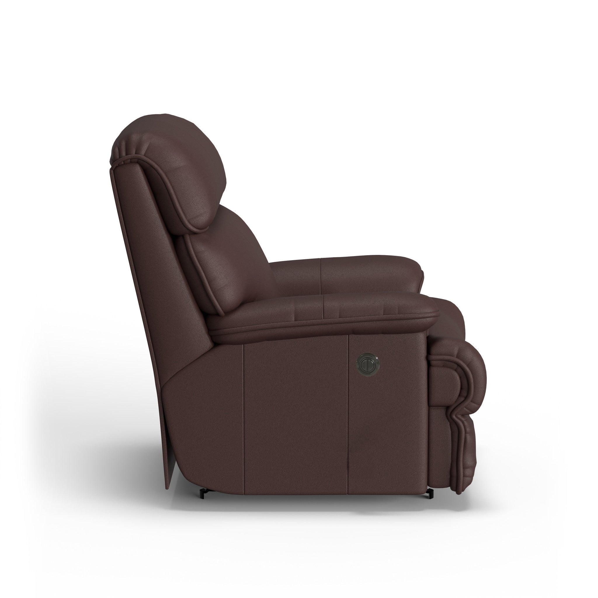 Geneva Leather Power Rocking Recliner