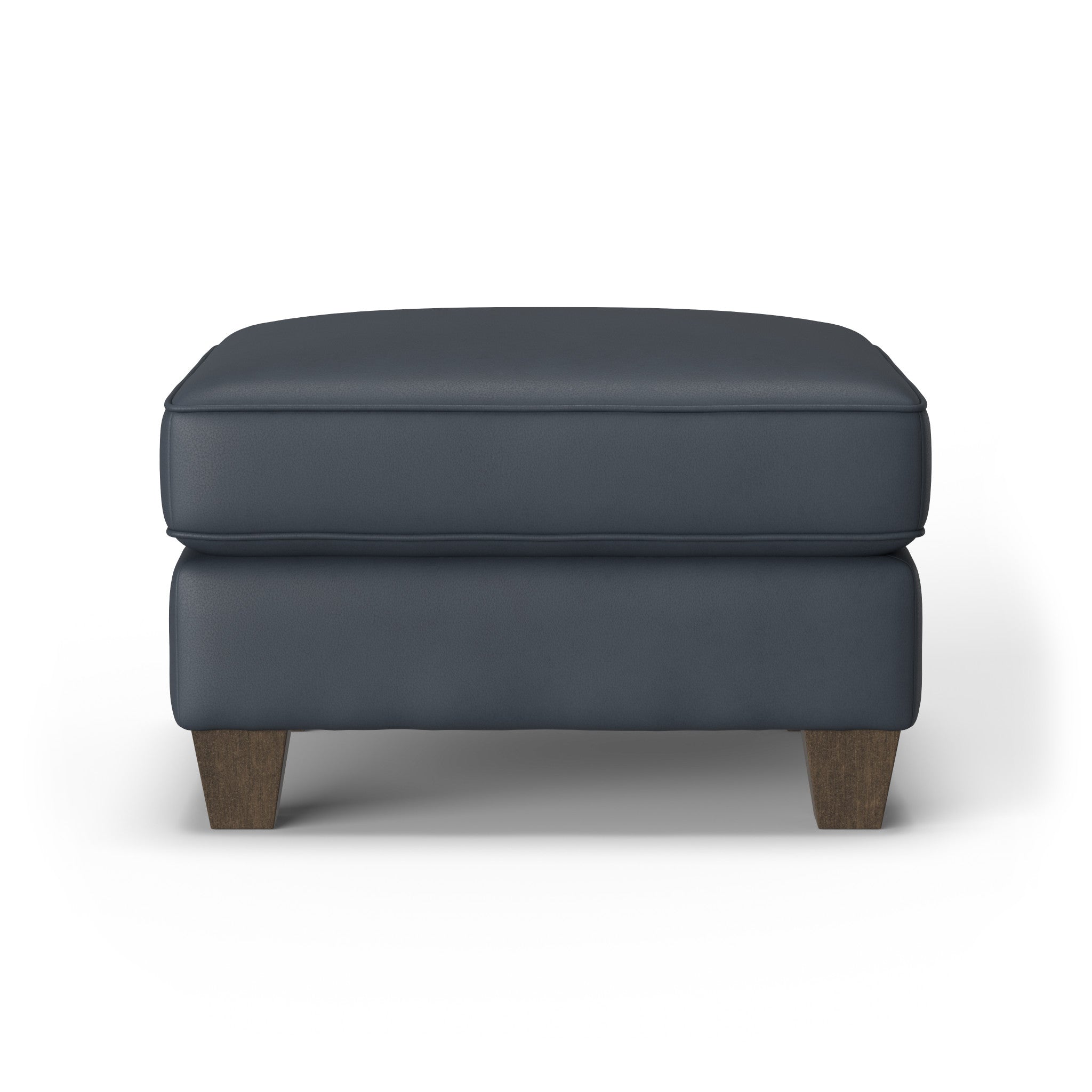 Dempsey Leather Ottoman