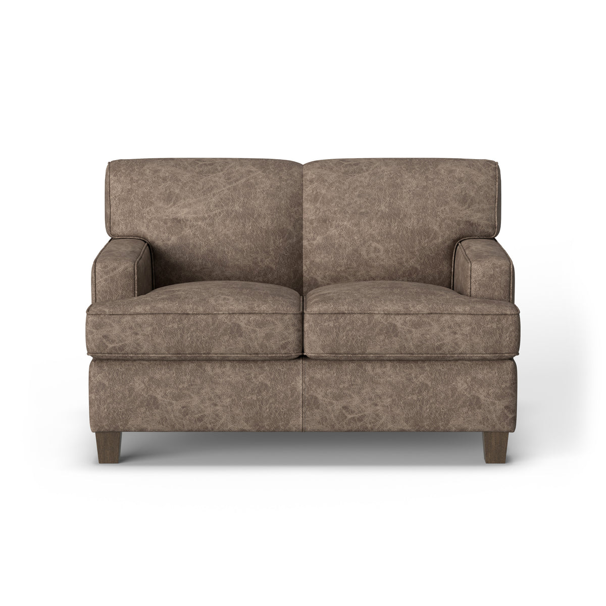 Dempsey Leather Loveseat
