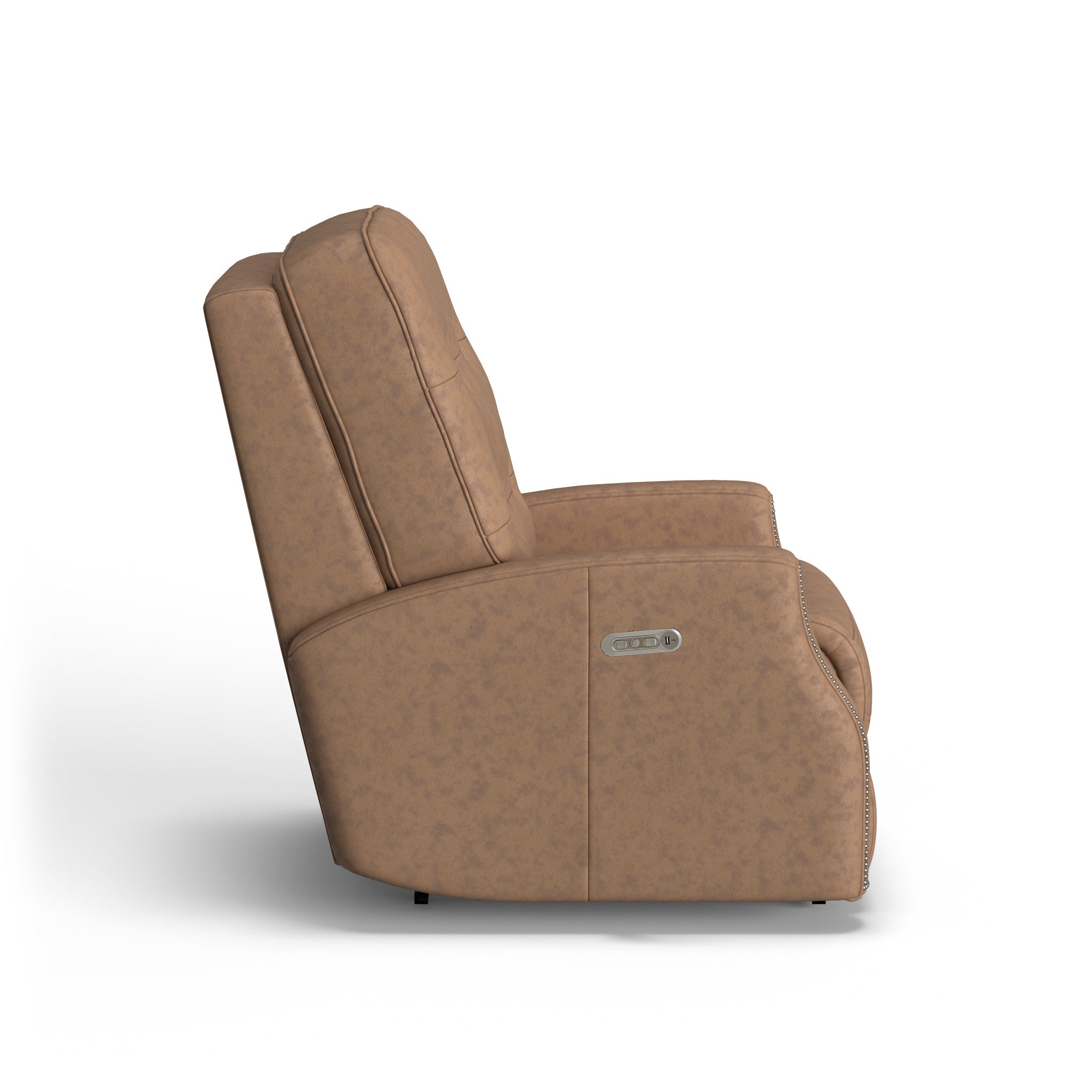 Devon Leather Power Recliner with Power Headrest