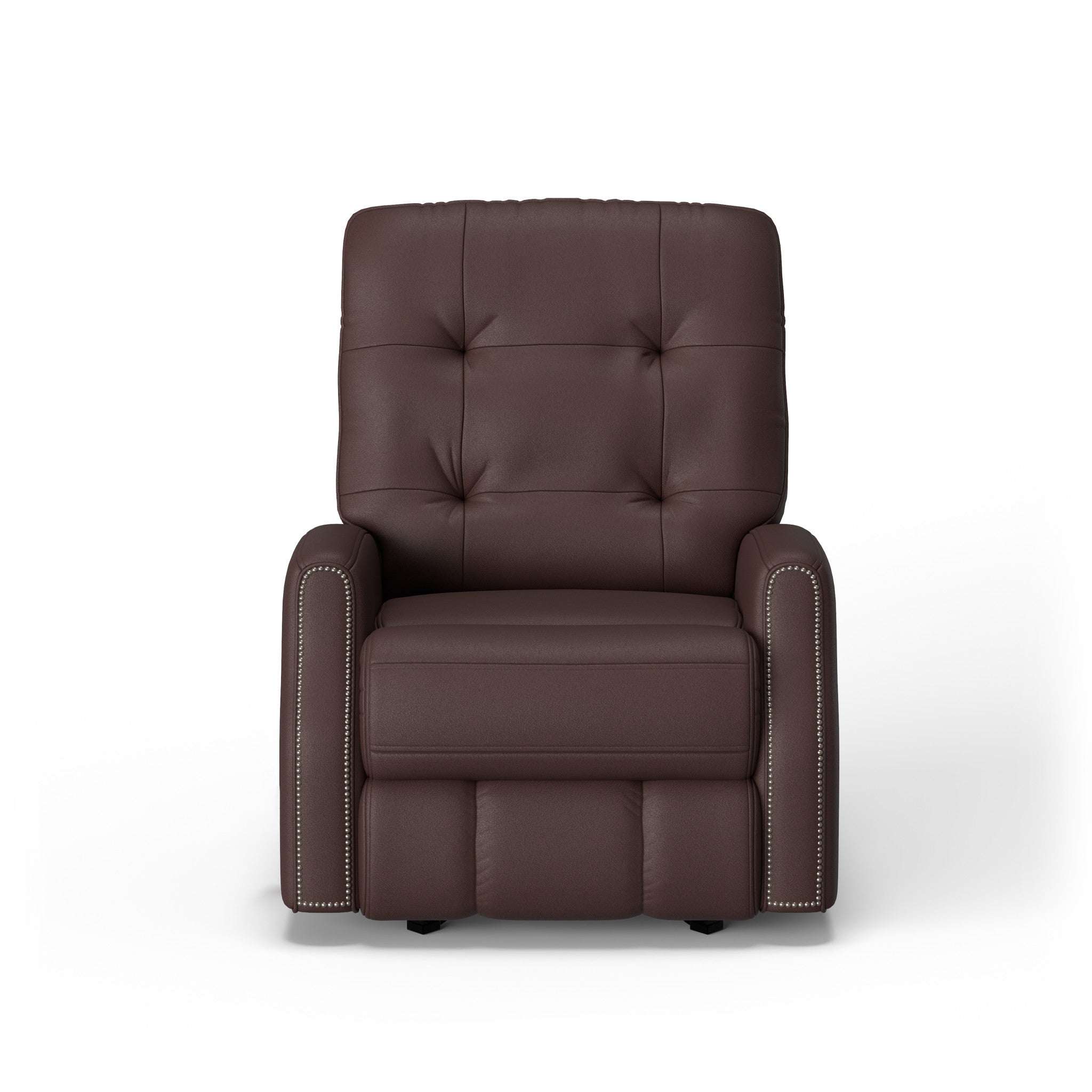 Devon Leather Power Rocking Recliner