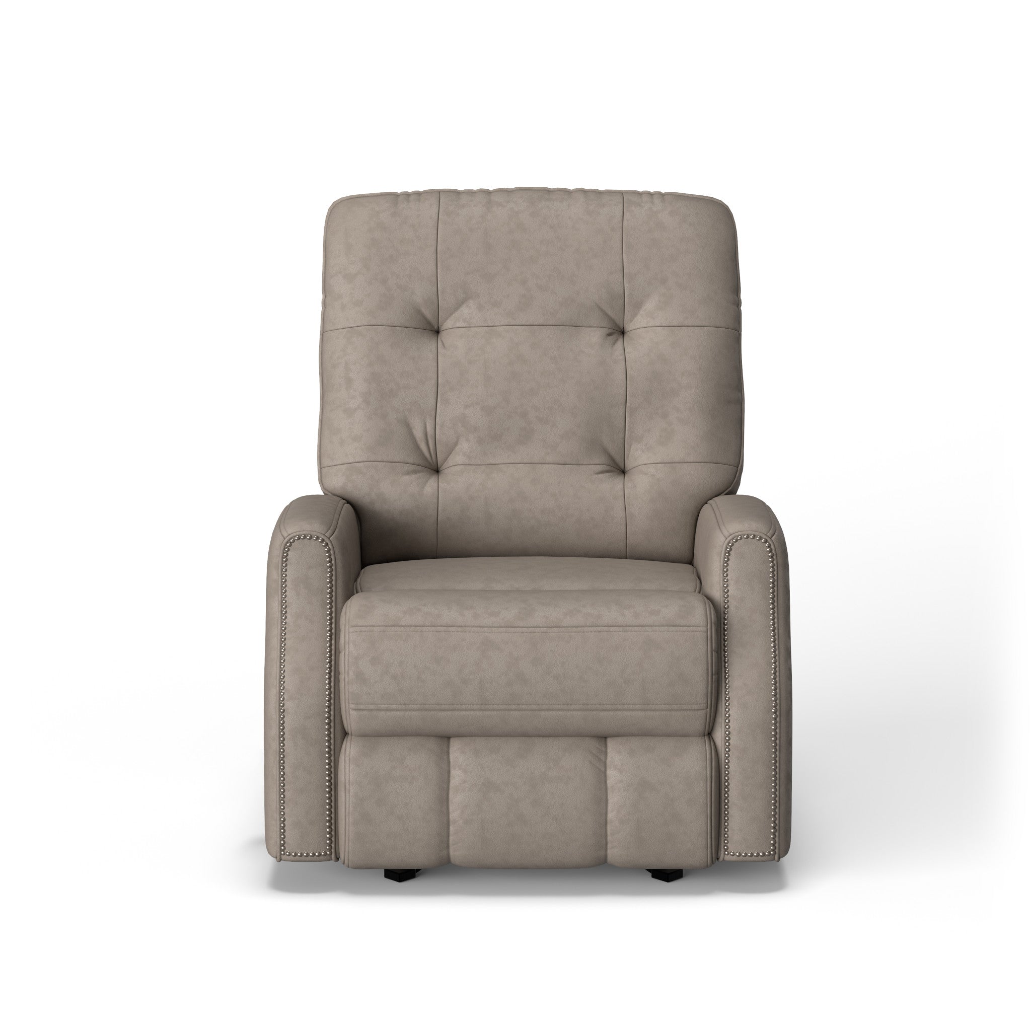 Devon Leather Power Rocking Recliner