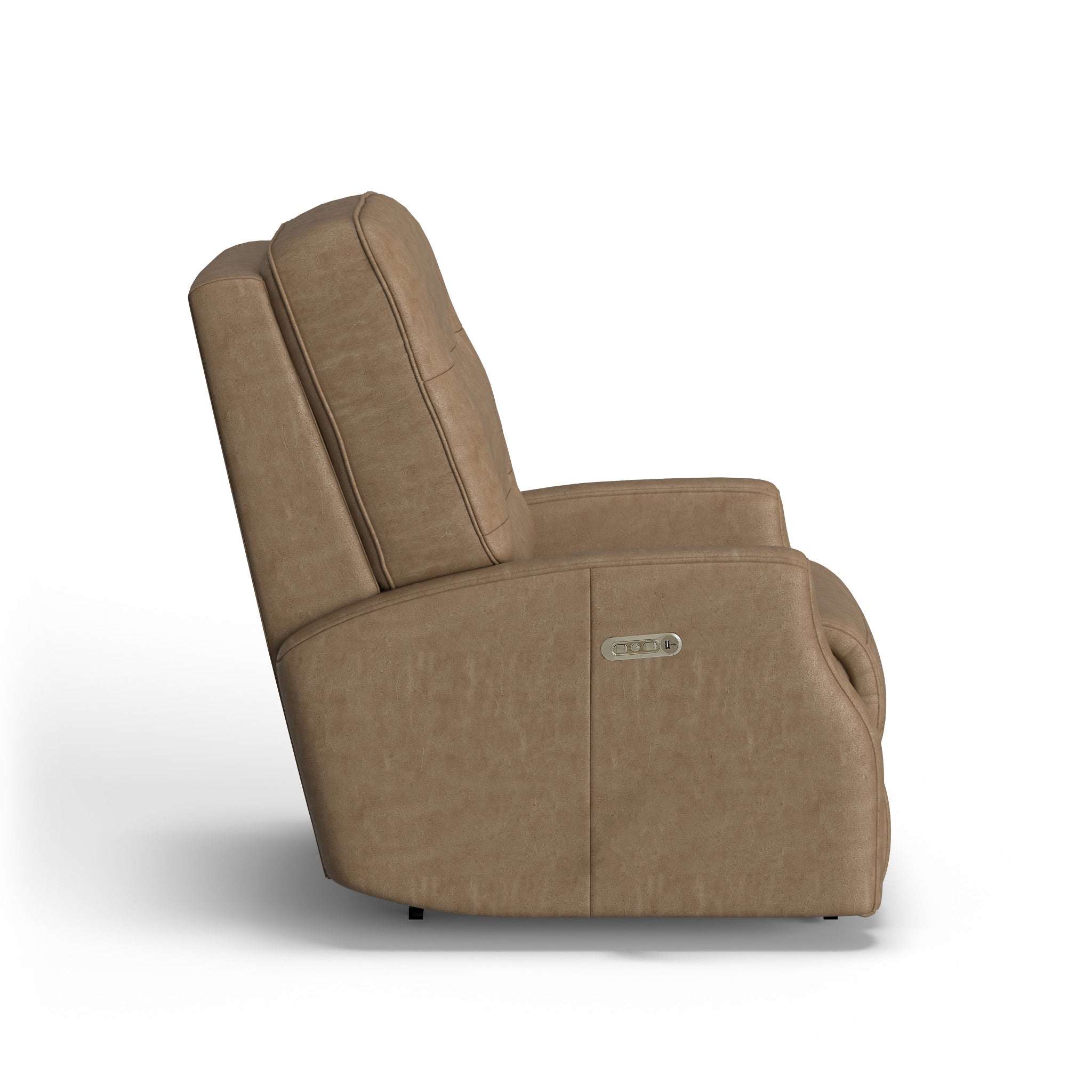 Devon Leather Power Recliner with Power Headrest
