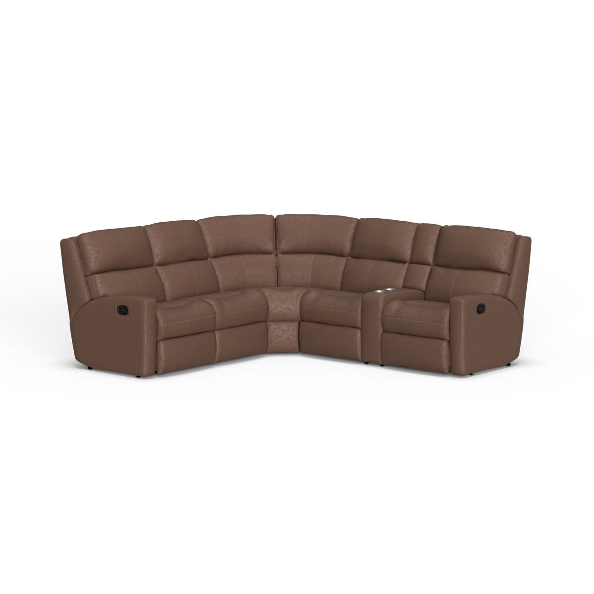 Catalina Leather Reclining Sectional