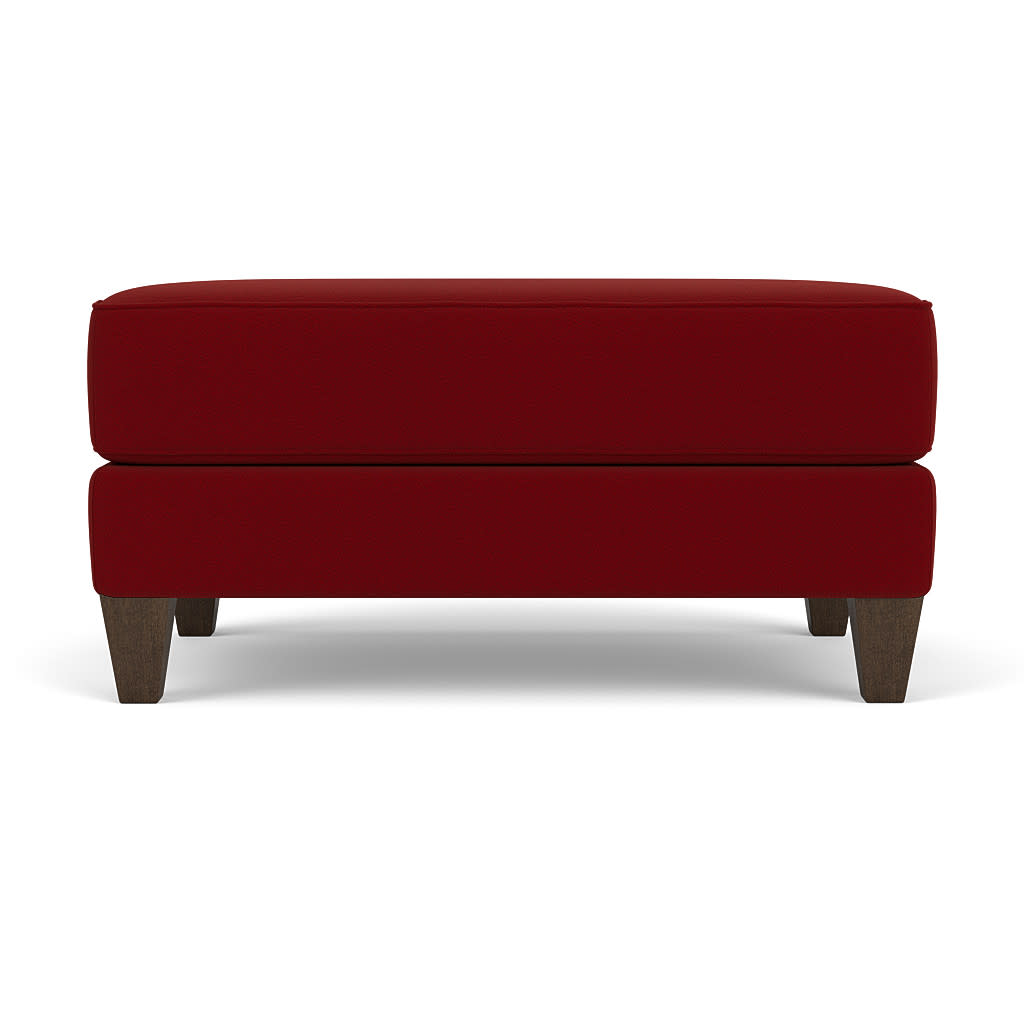 Westside Leather Cocktail Ottoman