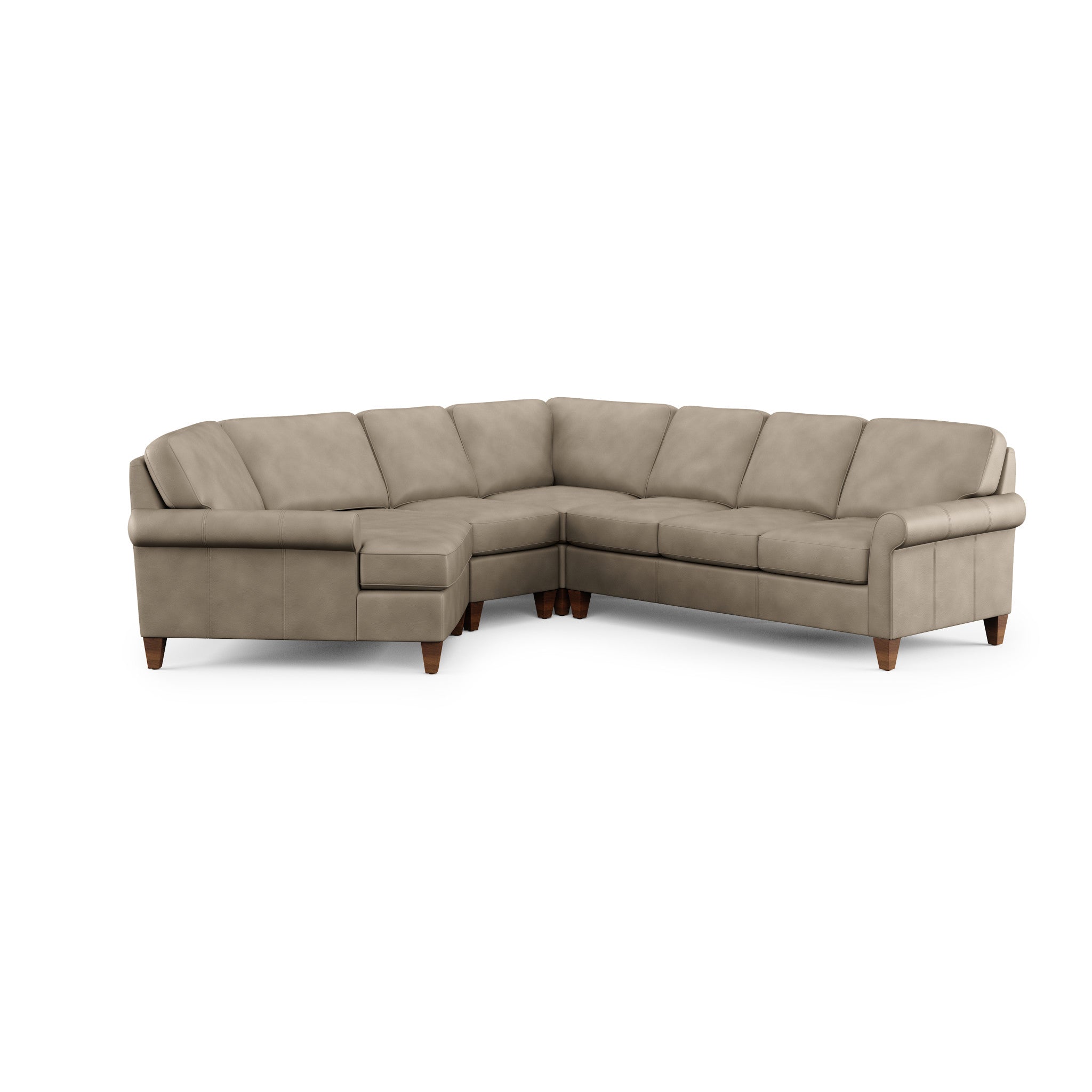Westside Leather Sectional