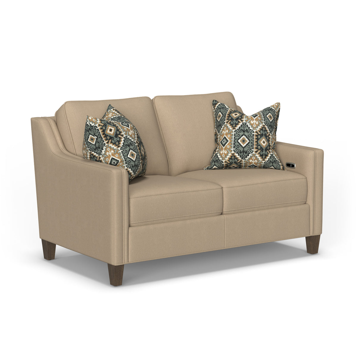 Finley Fabric Power Inclining Loveseat