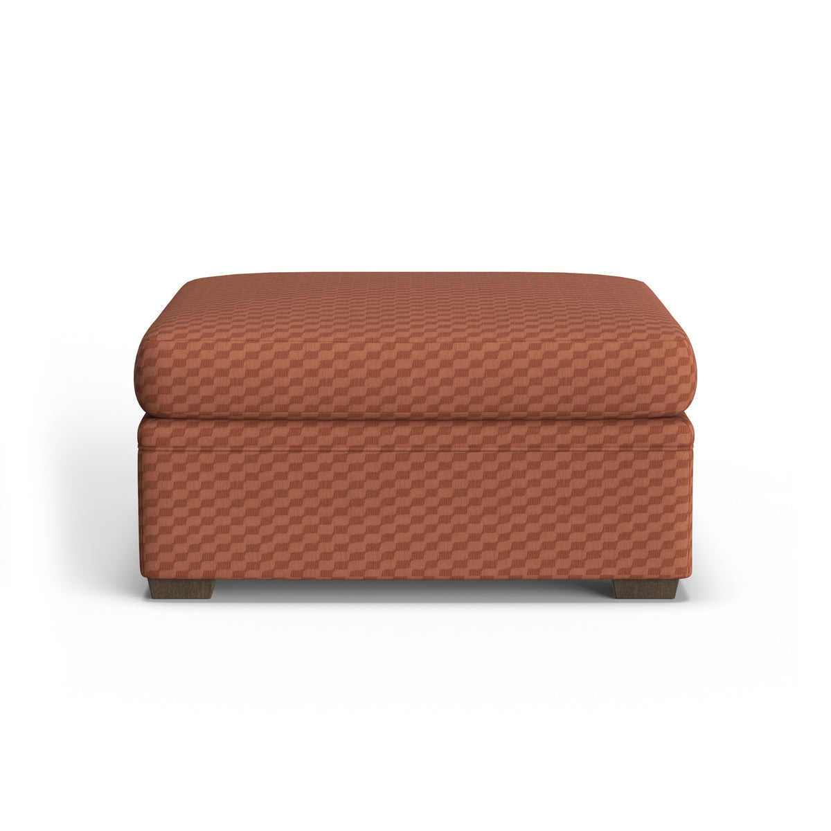 Evelyn Fabric Square Cocktail Ottoman