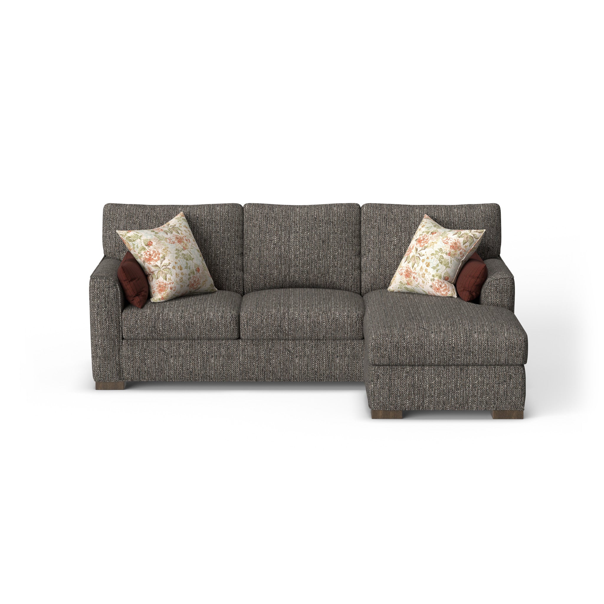 Jasper Fabric Reversible Chaise Sofa